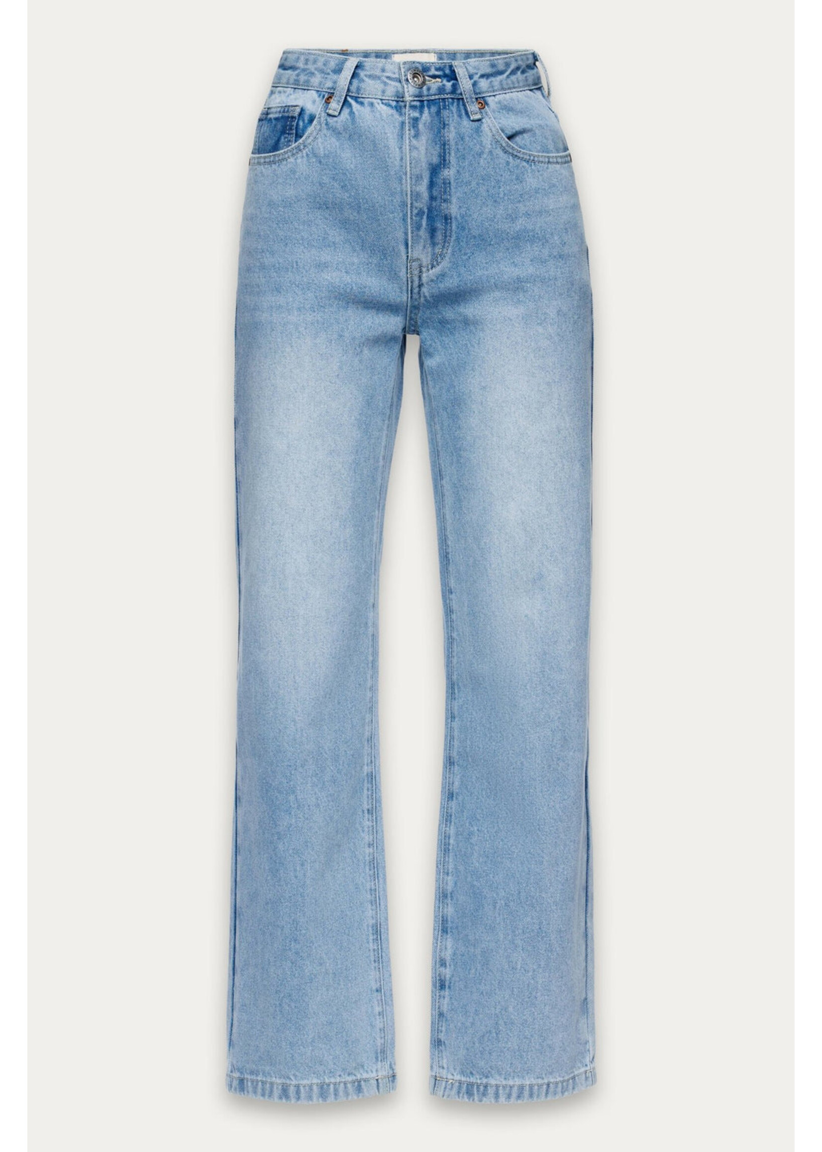 Kuwalla Kuwalla Jean Classique Taille Mi-Haute Blair - Mid Blue