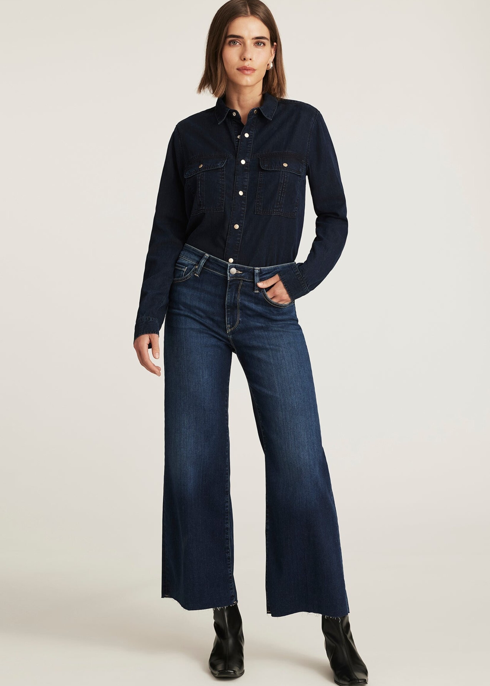 Mavi Mavi Paloma Mid Rise - Dark Blue