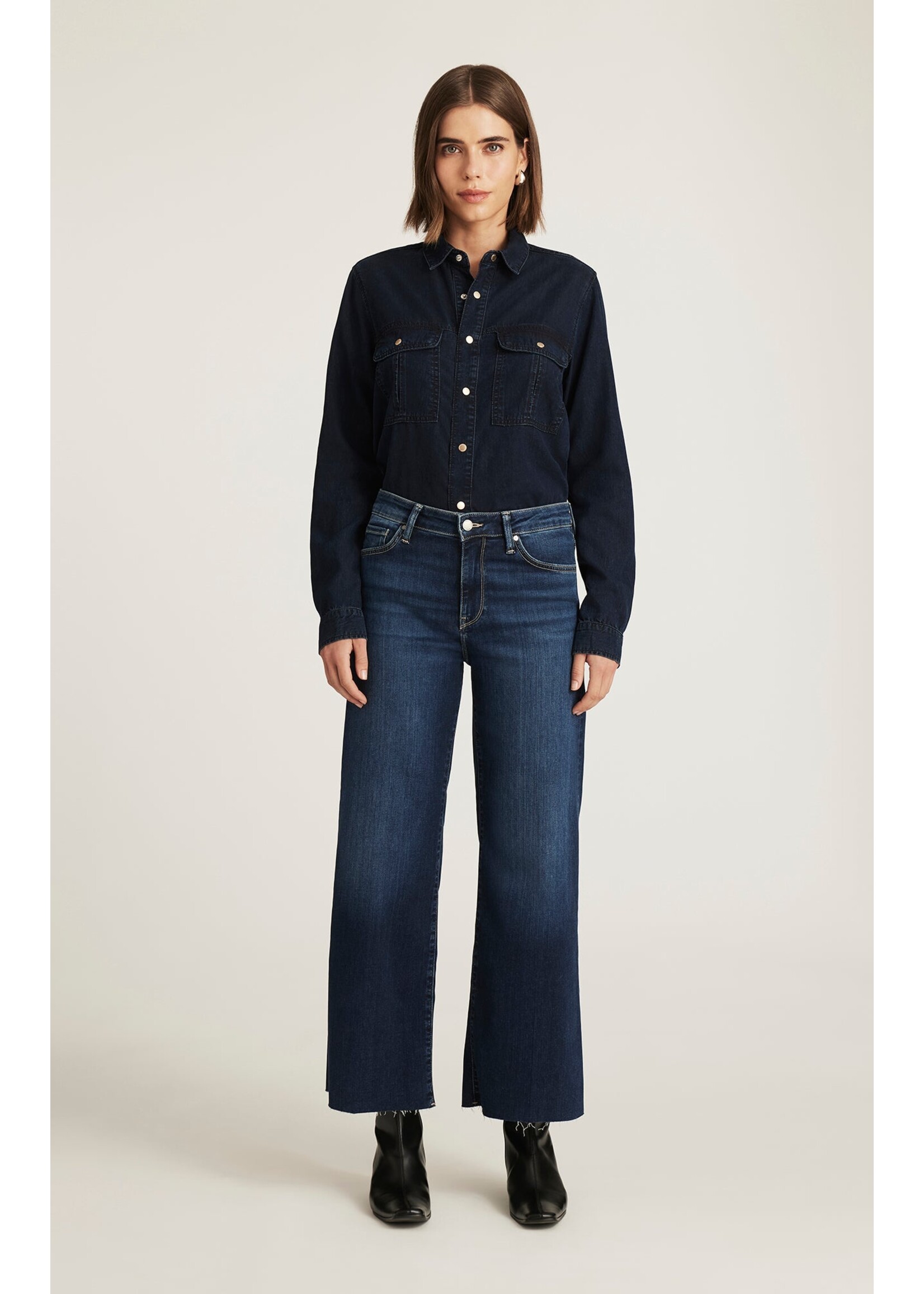Mavi Mavi Paloma Mid Rise - Dark Blue