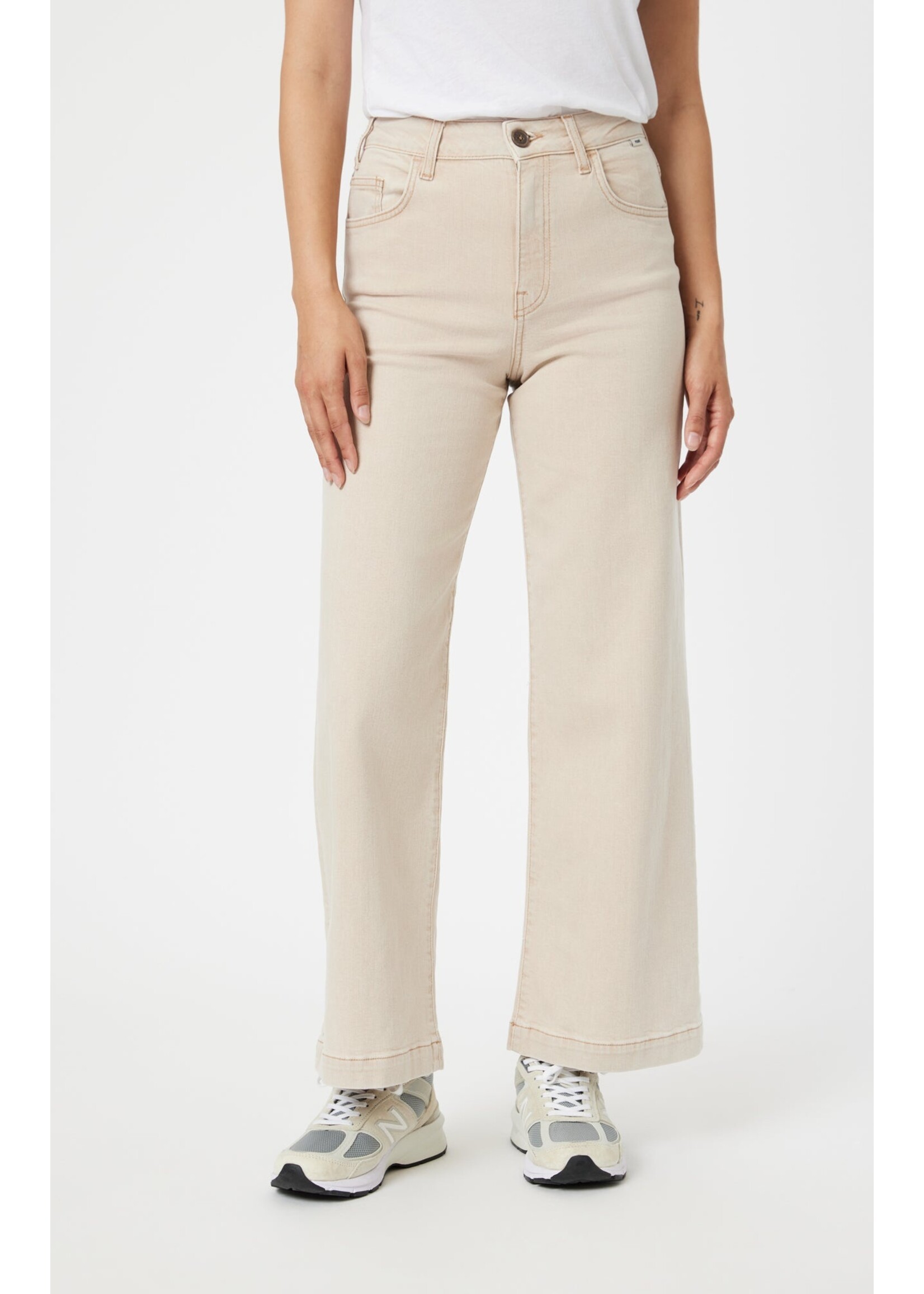Mavi Mavi Paloma Wide Leg Jeans - Beige