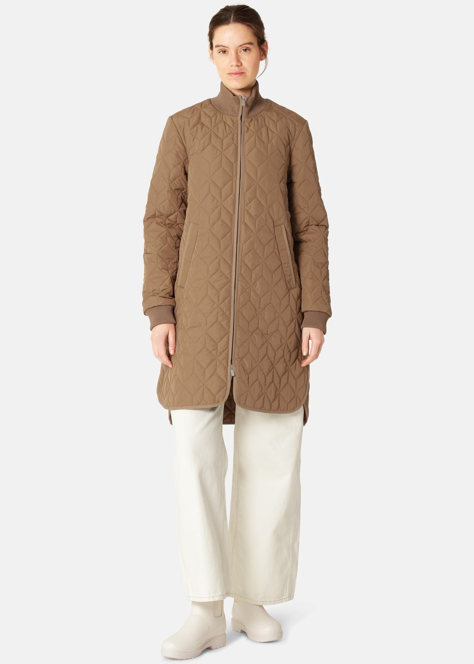 Ilse Jacobsen Ilse Jacobsen Manteau Matelassé - Mocca