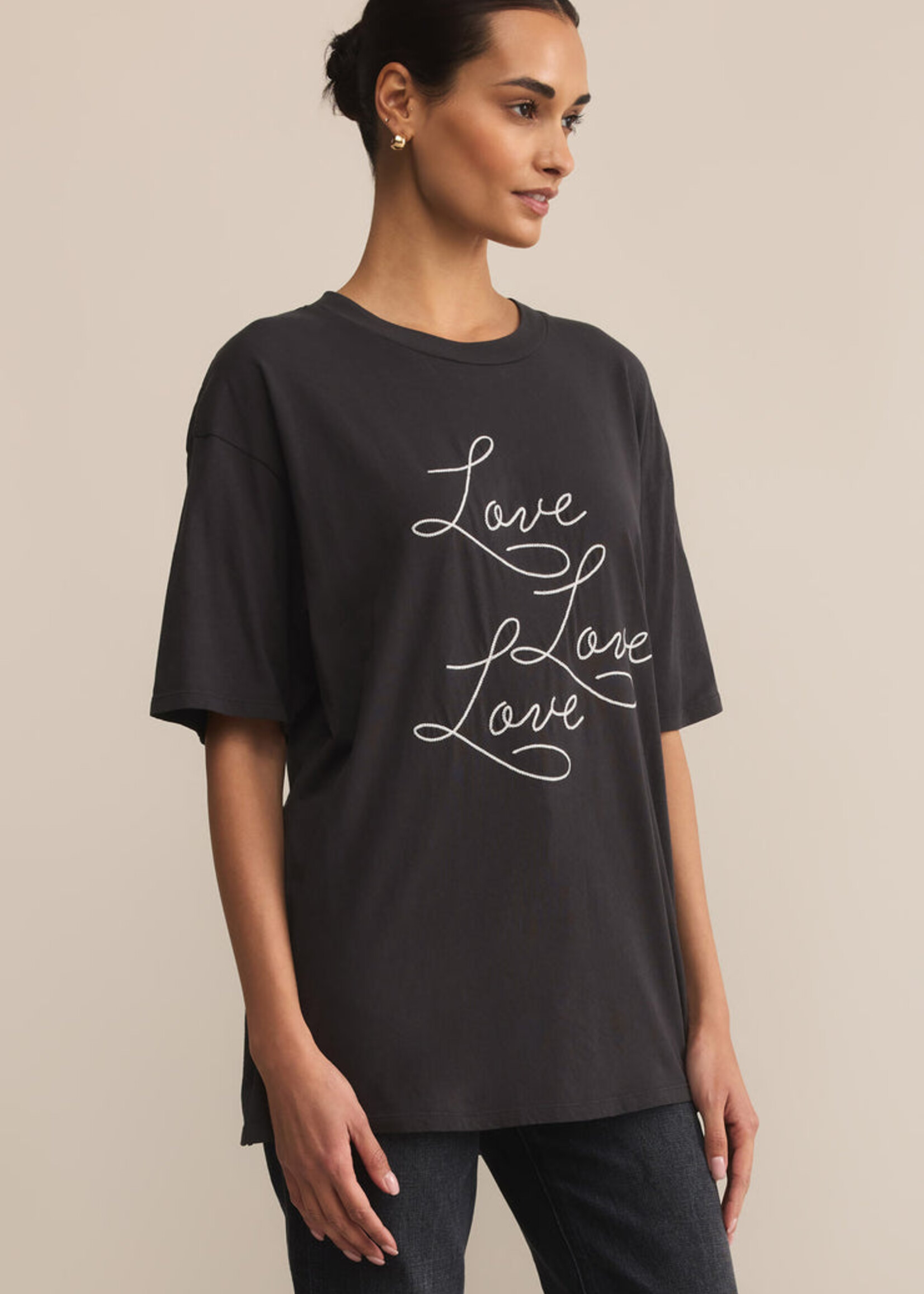 Z-Supply Z-Supply All The Love City Tee - Black Sand