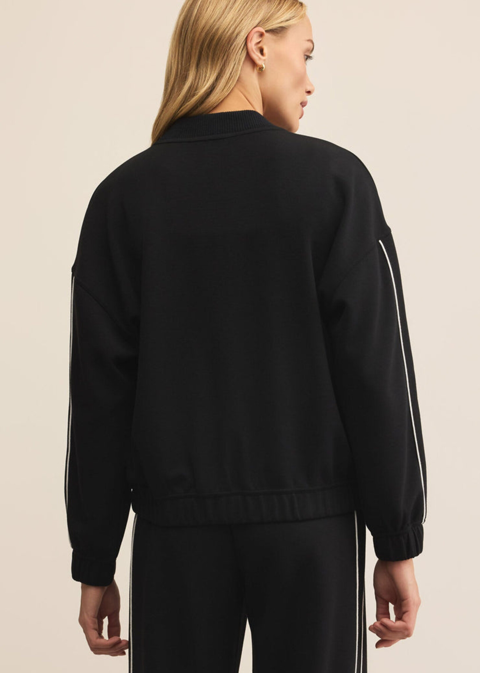 Z-Supply Z-Supply On Track Oversized Jacket - Black