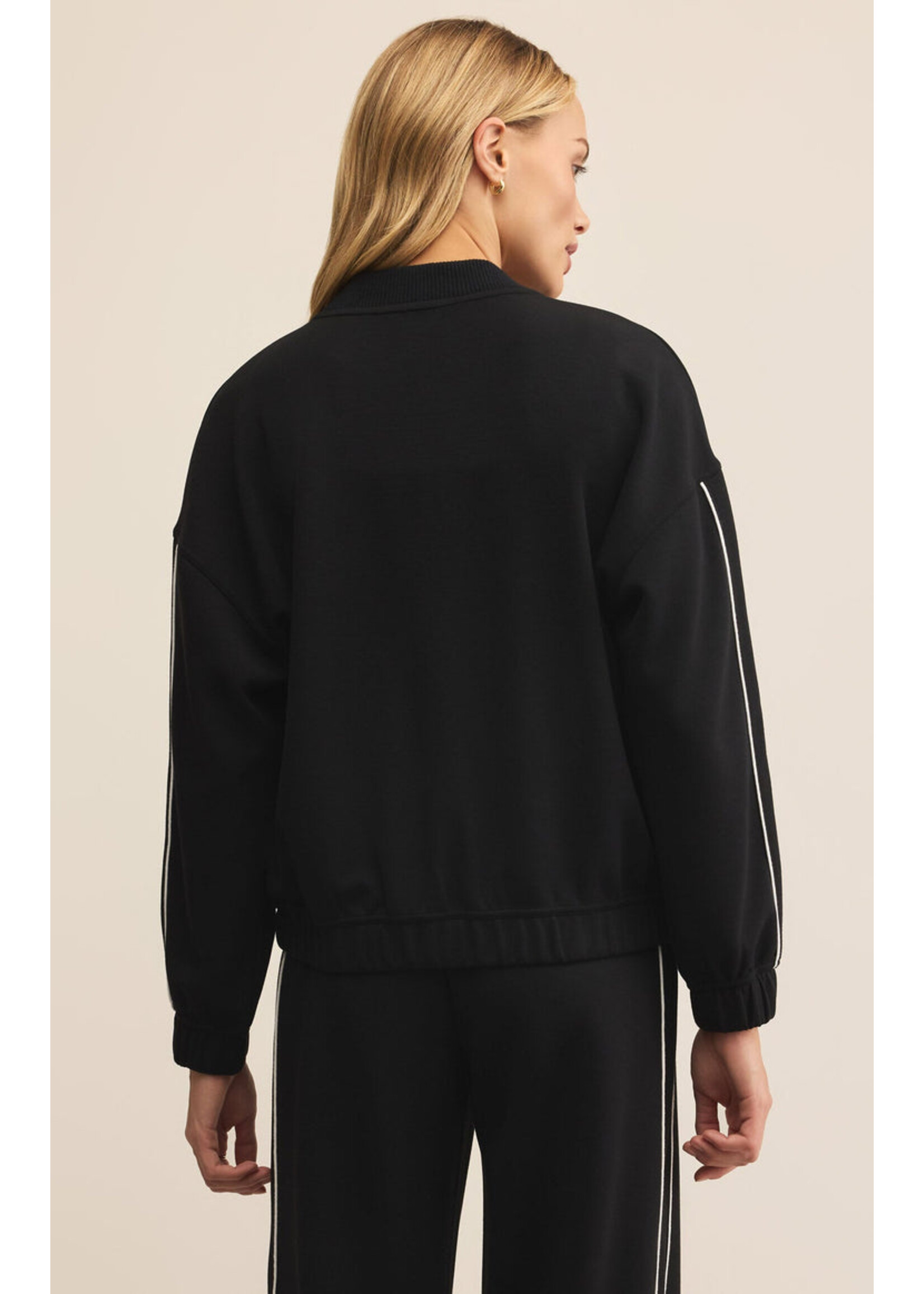 Z-Supply Z-Supply On Track Oversized Jacket - Black