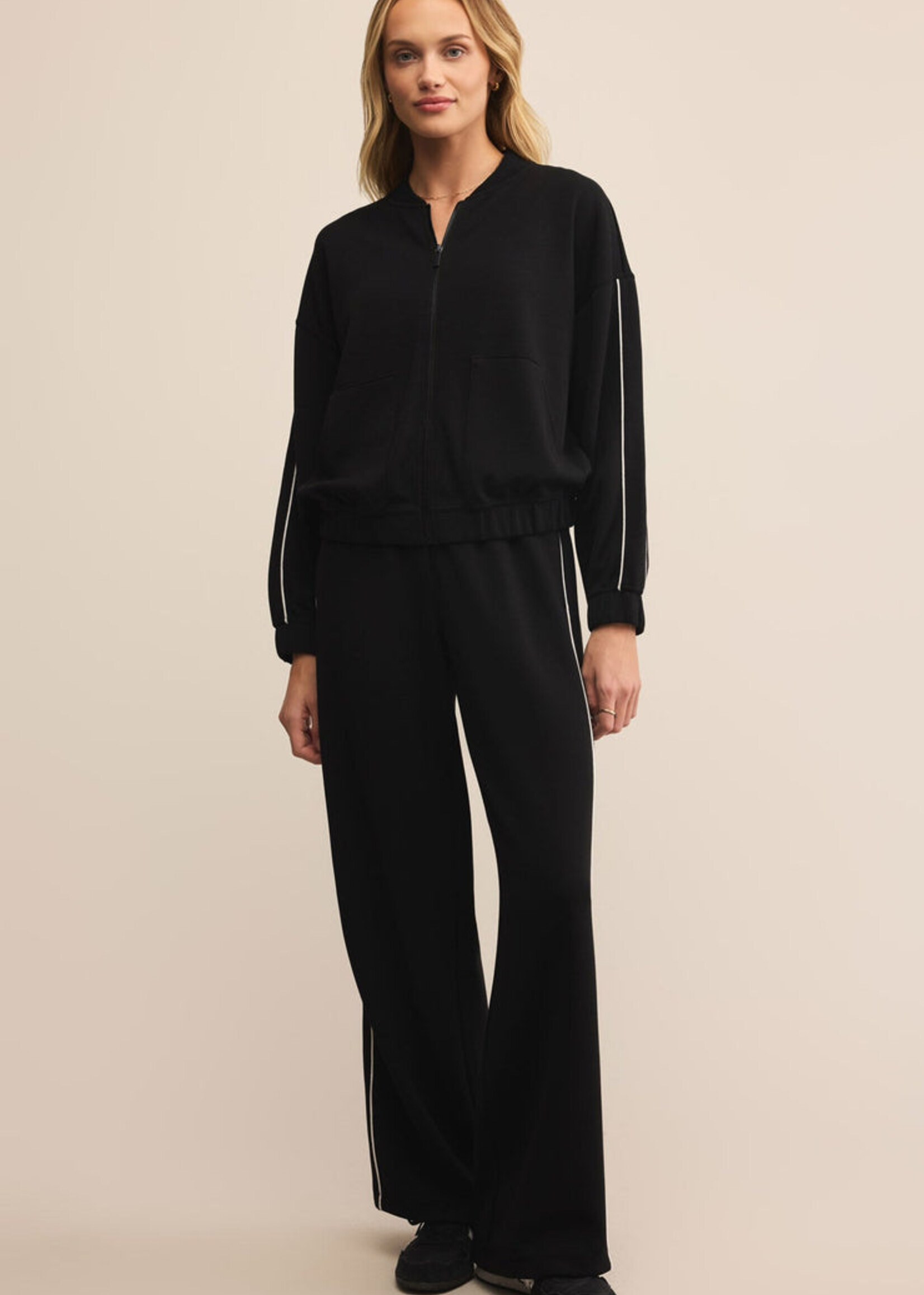 Z-Supply Z-Supply On Track Oversized Jacket - Black