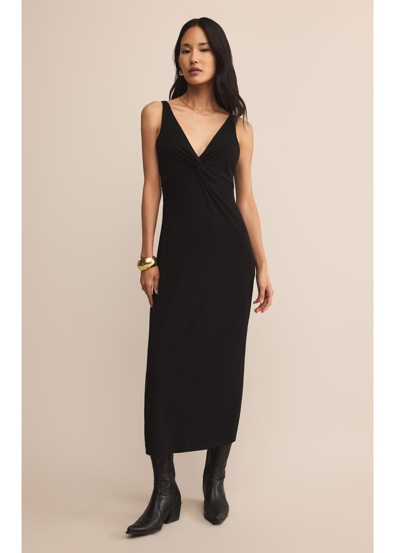 Z-Supply Z-Supply Eleve Midi Dress - Black