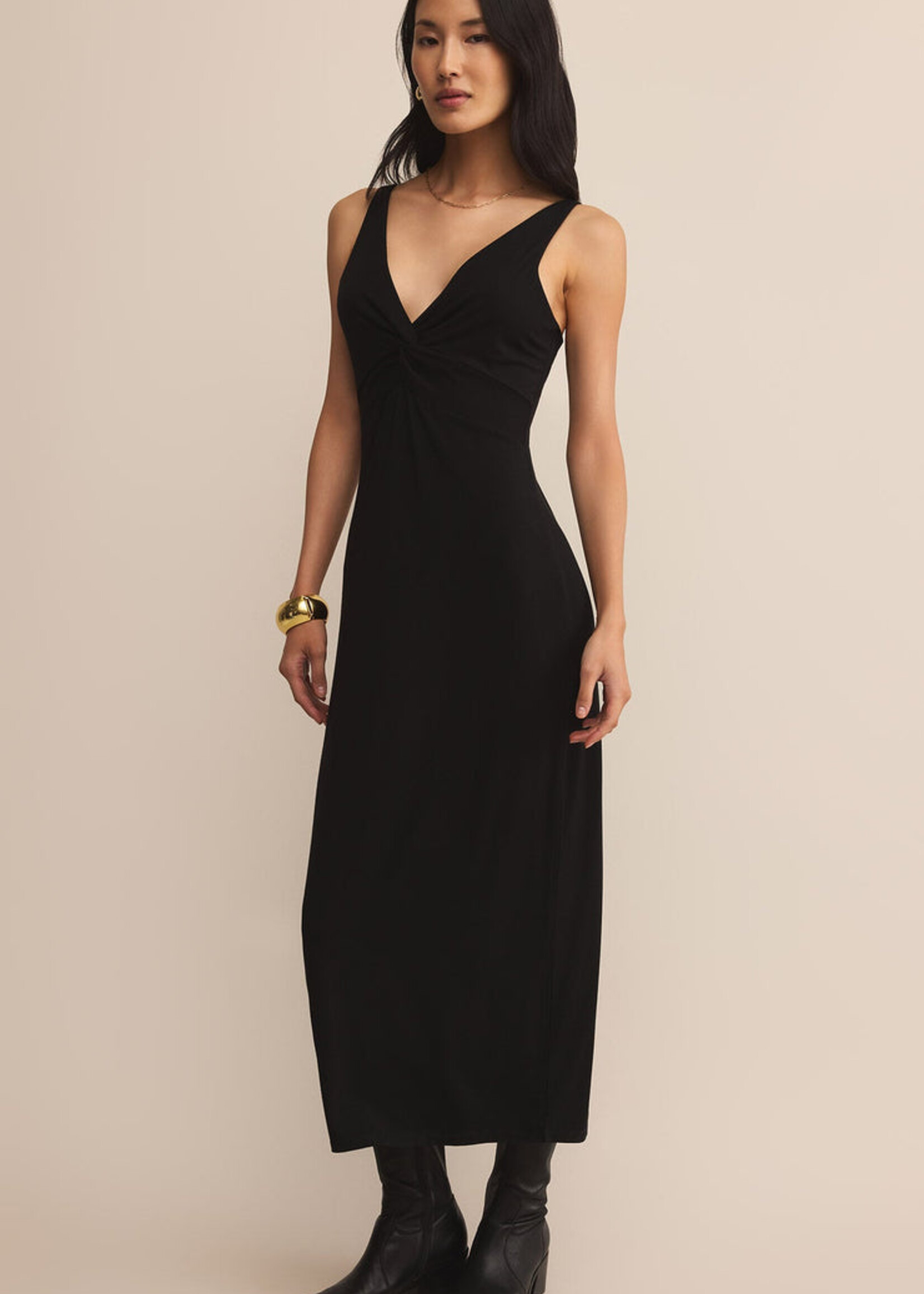 Z-Supply Z-Supply Eleve Midi Dress - Black