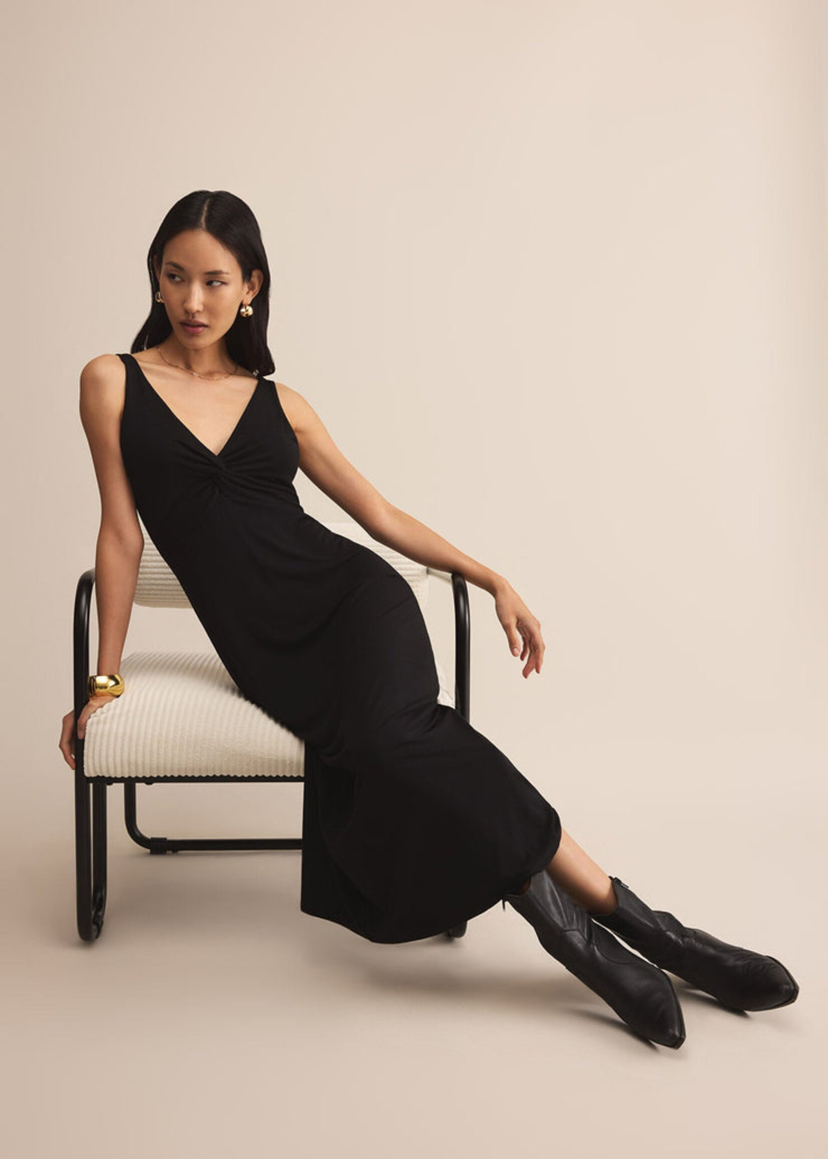 Z-Supply Z-Supply Eleve Midi Dress - Black