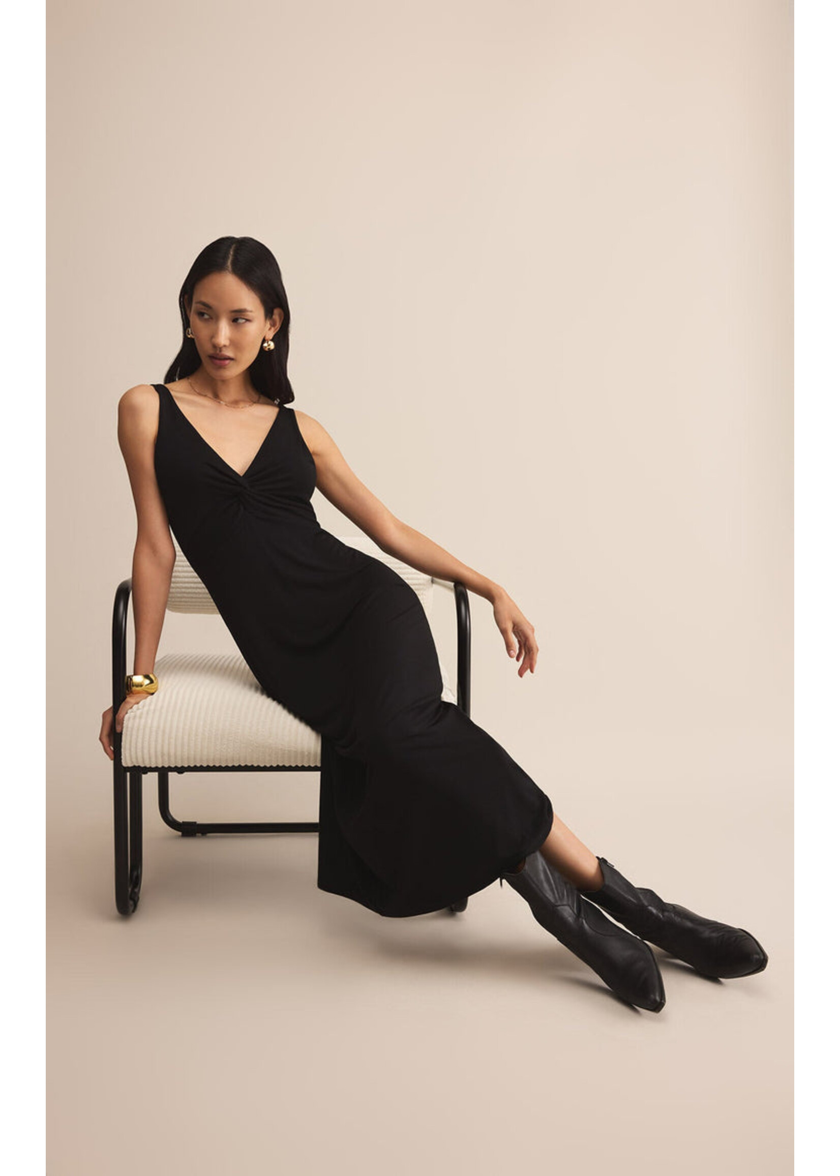 Z-Supply Z-Supply Eleve Midi Dress - Black