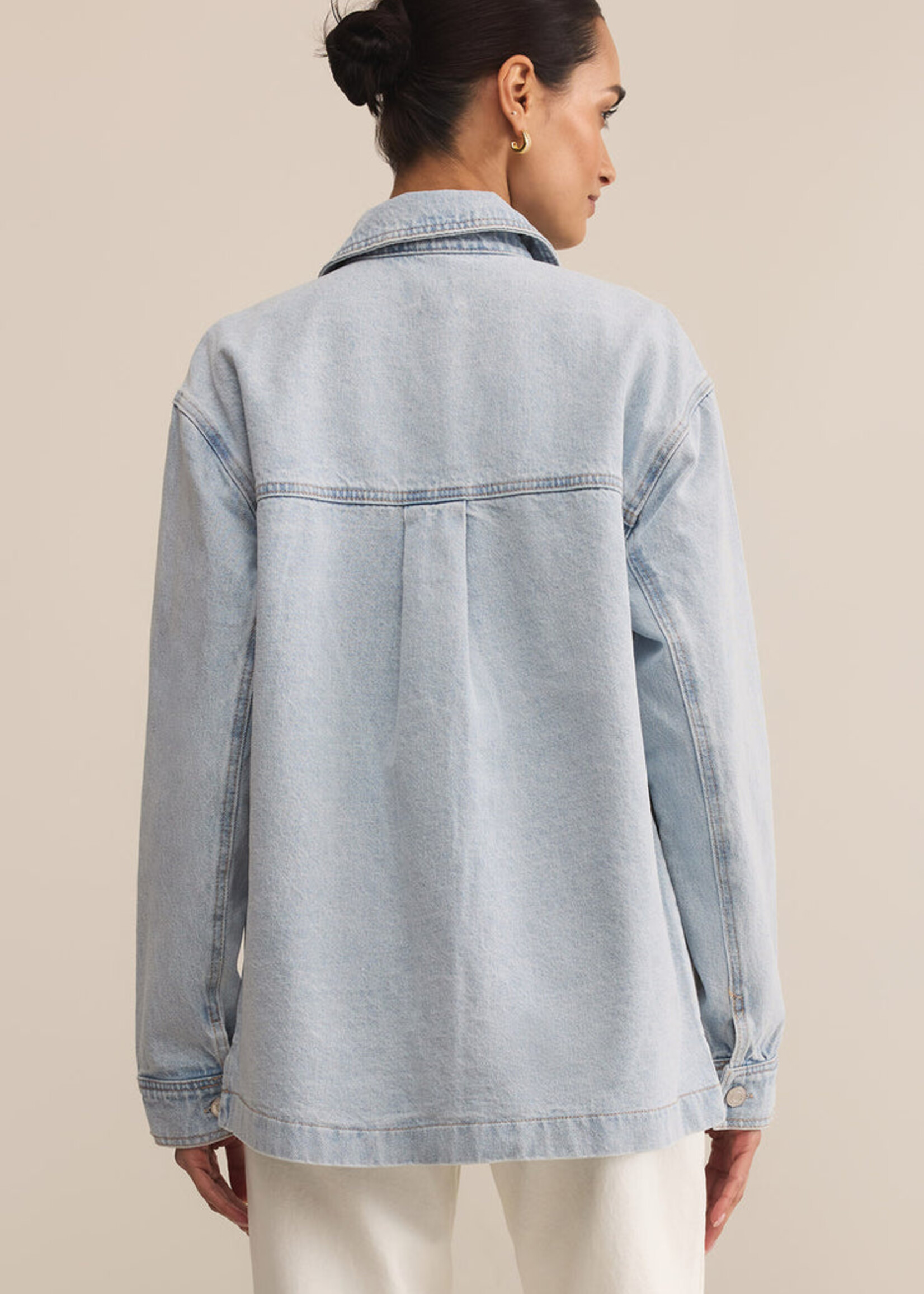 Z-Supply Z-Supply On The Road Denim Jacket - Faded Indigo