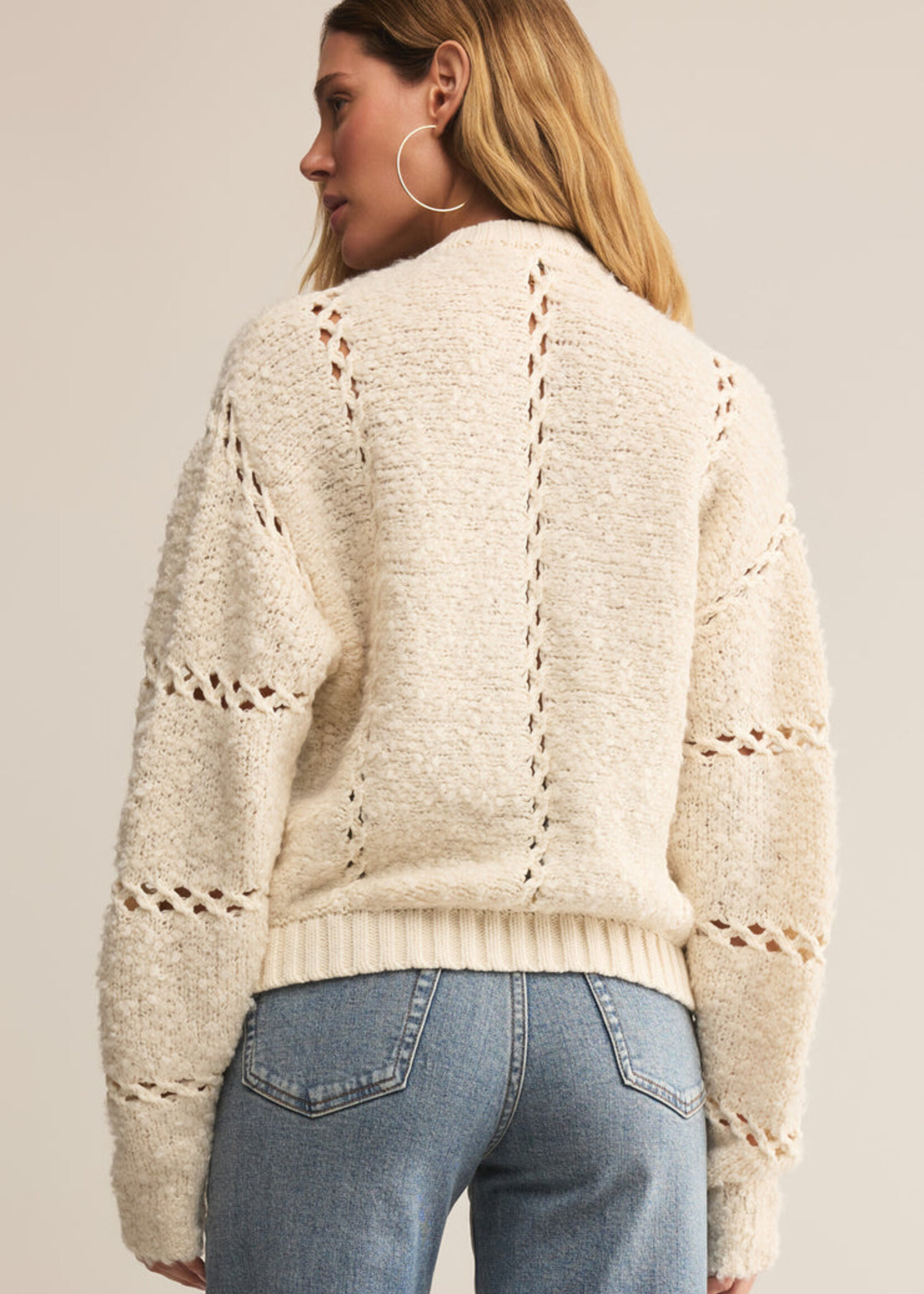 Z-Supply Z-Supply Sundance Sweater Jacket - Crystal
