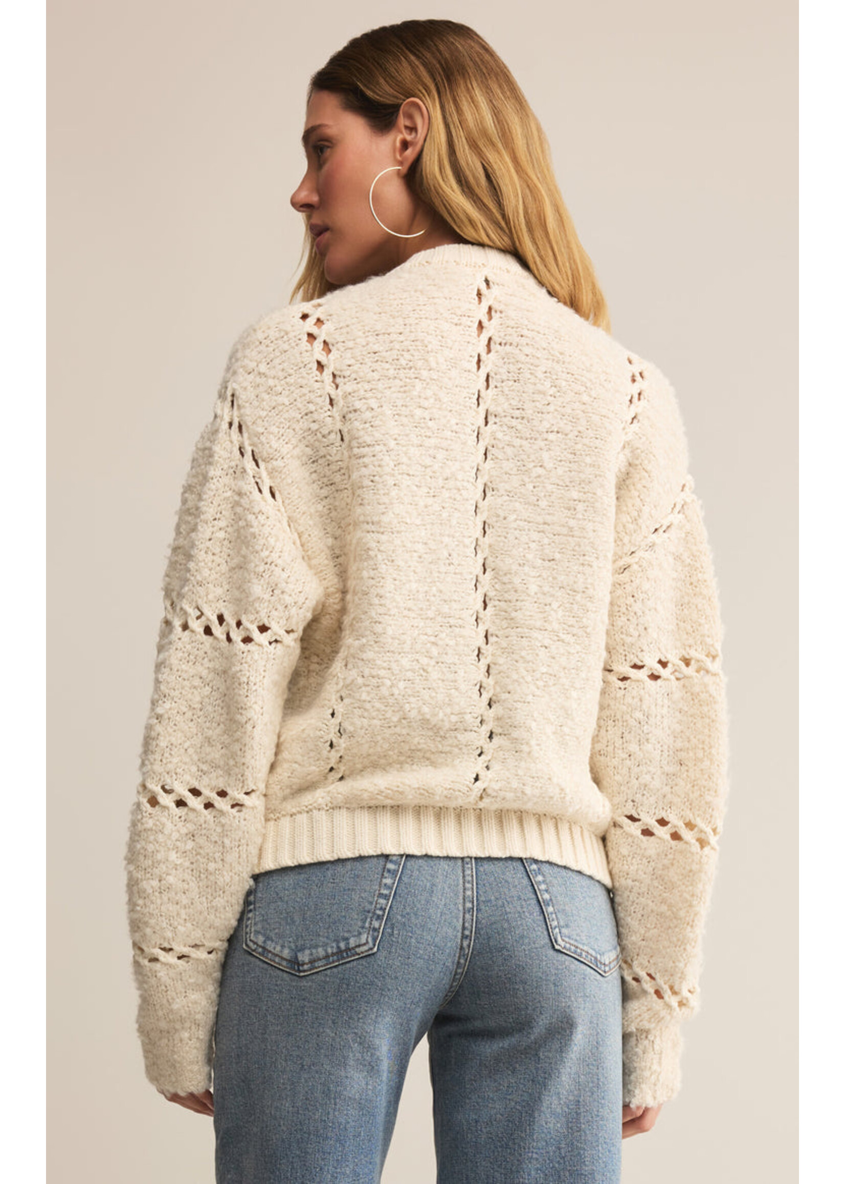 Z-Supply Z-Supply Sundance Sweater Jacket - Crystal