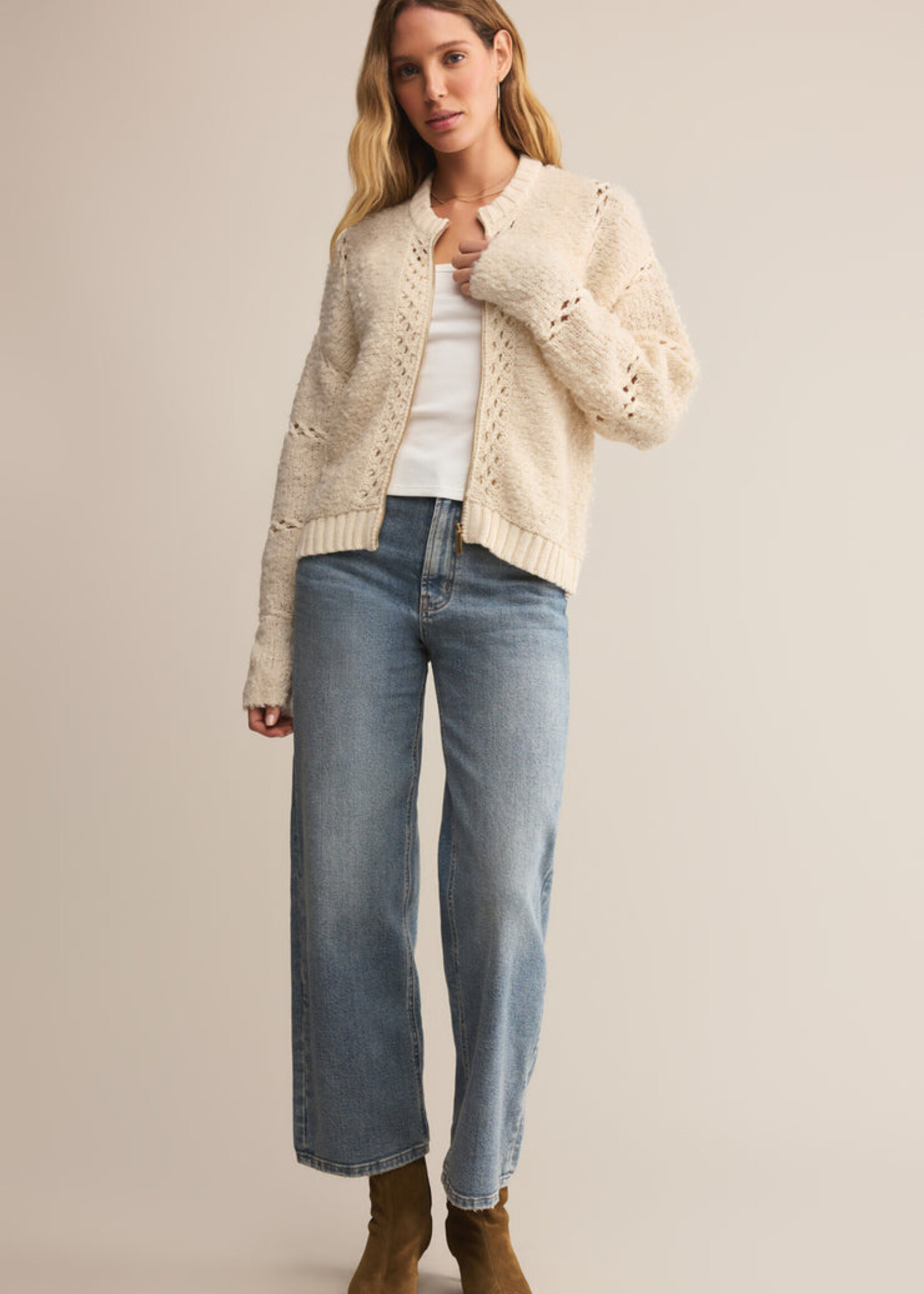 Z-Supply Z-Supply Veste Pull Sundance - Crystal