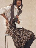 Z-Supply Z-Supply Izabel Leopard Skirt - Desert Tan
