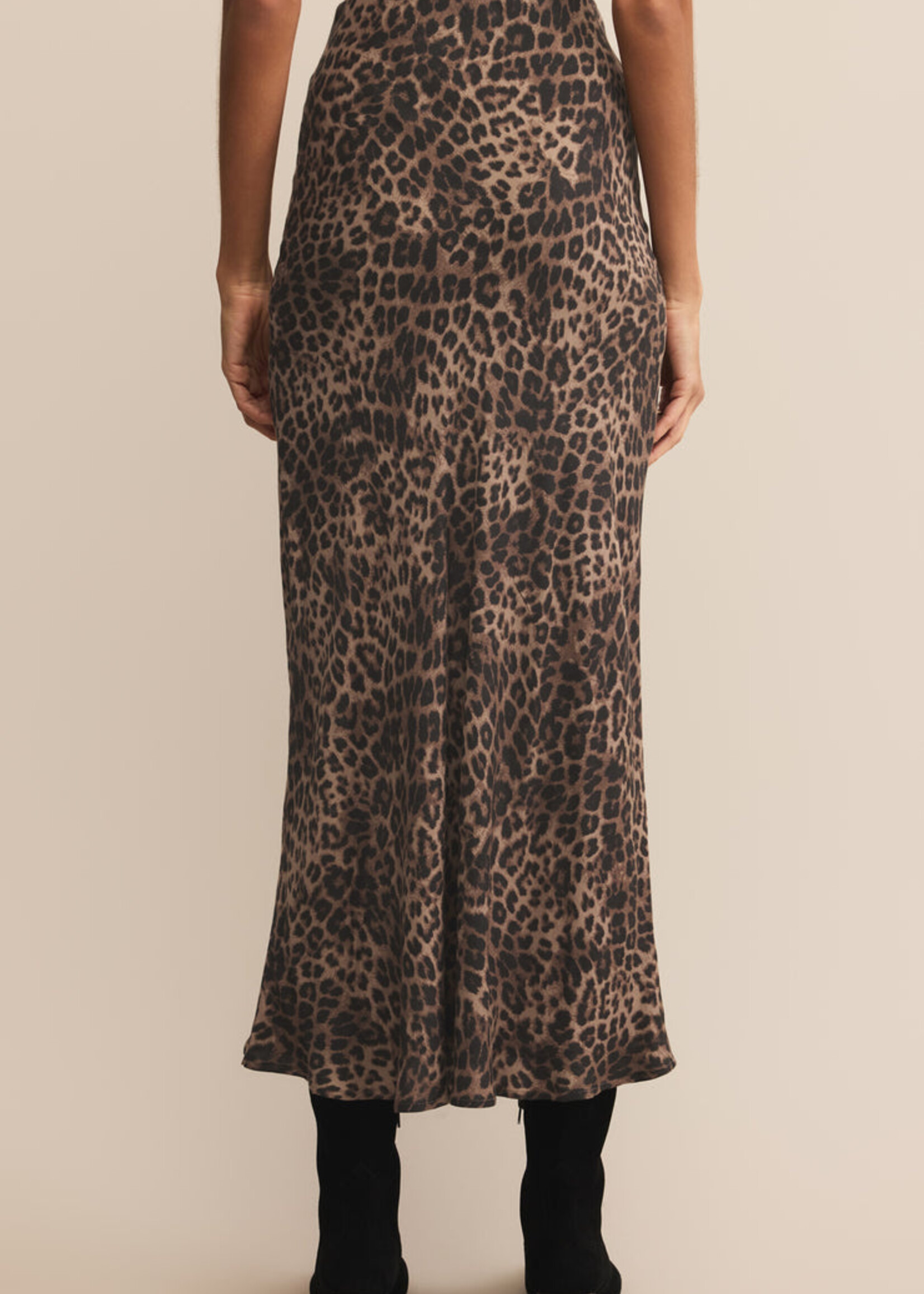 Z-Supply Z-Supply Izabel Leopard Skirt - Desert Tan