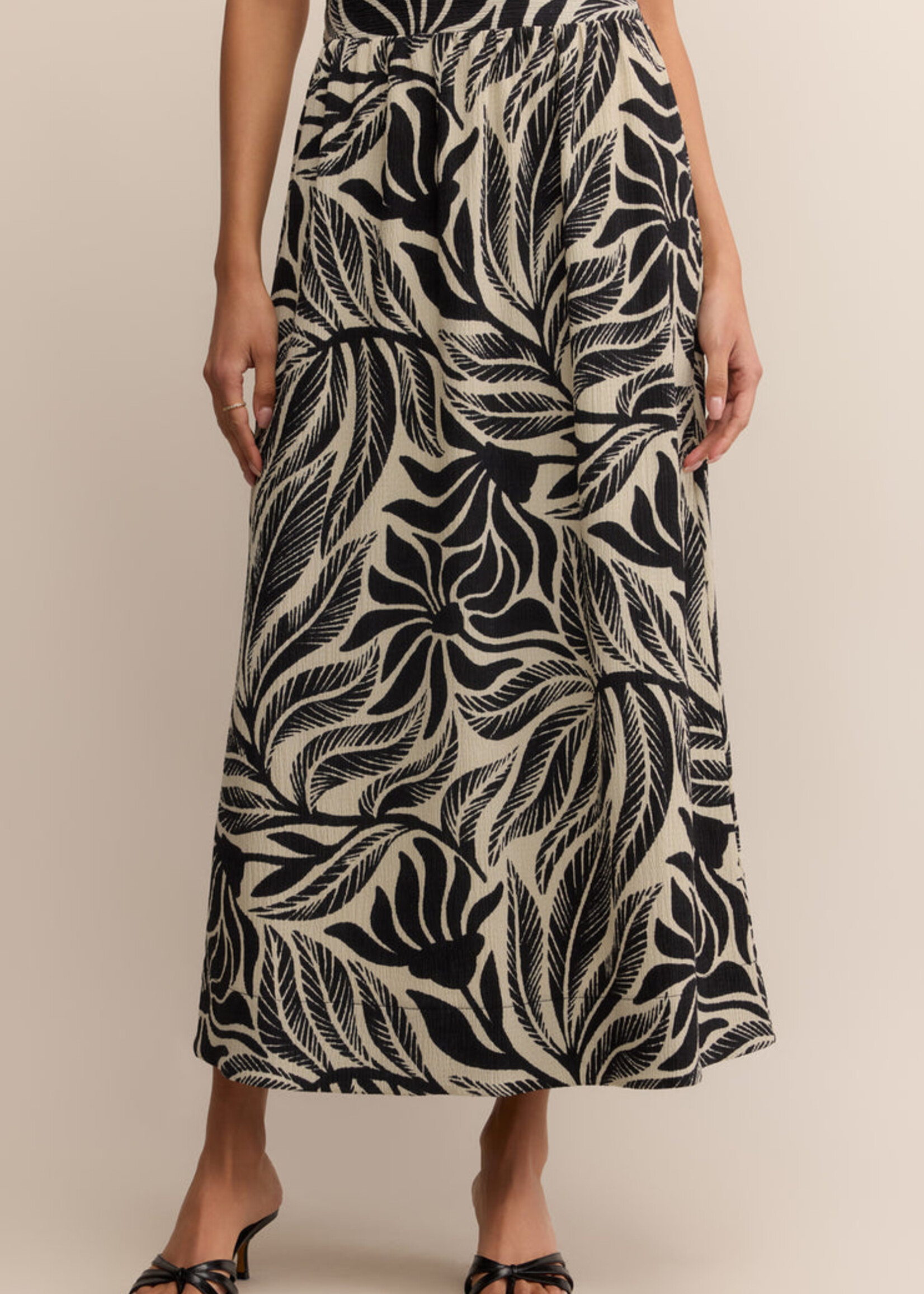 Z-Supply Z-Supply Serendipity Isla Leaf Skirt - Black