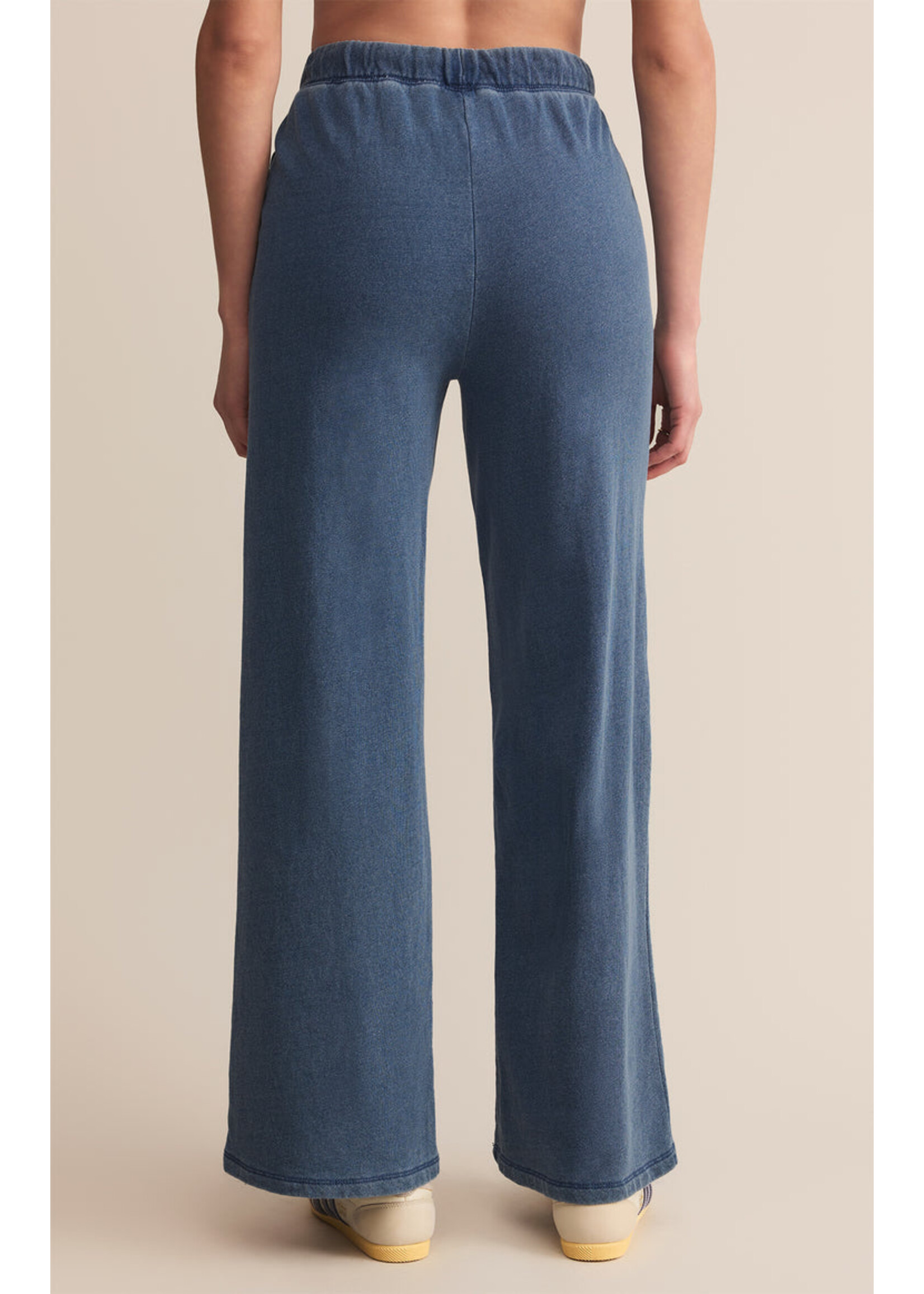 Z-Supply Z-Supply Pantalon Vinin En Denim Hunter Knit - Vintage Indigo
