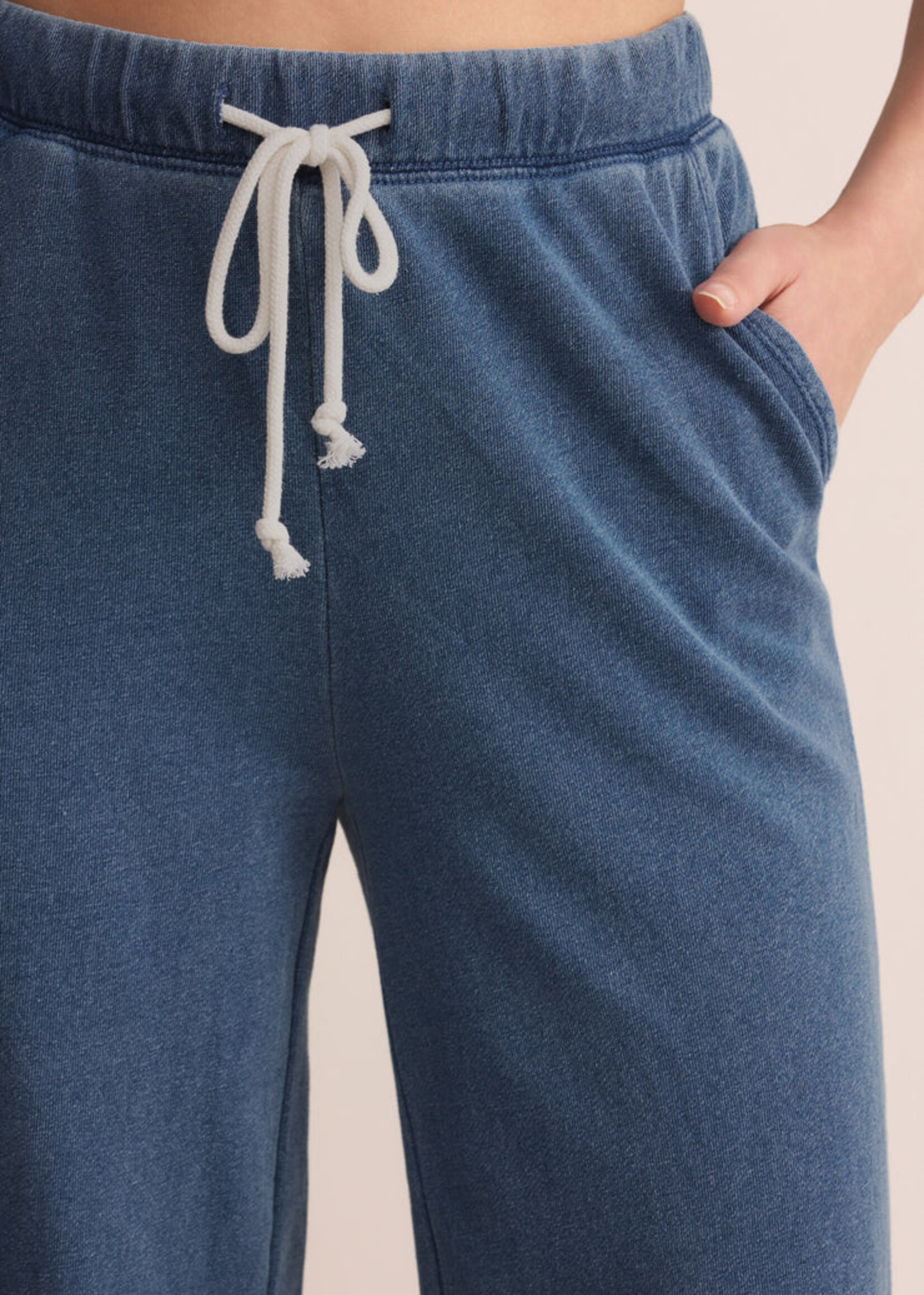 Z-Supply Z-Supply Pantalon Vinin En Denim Hunter Knit - Vintage Indigo