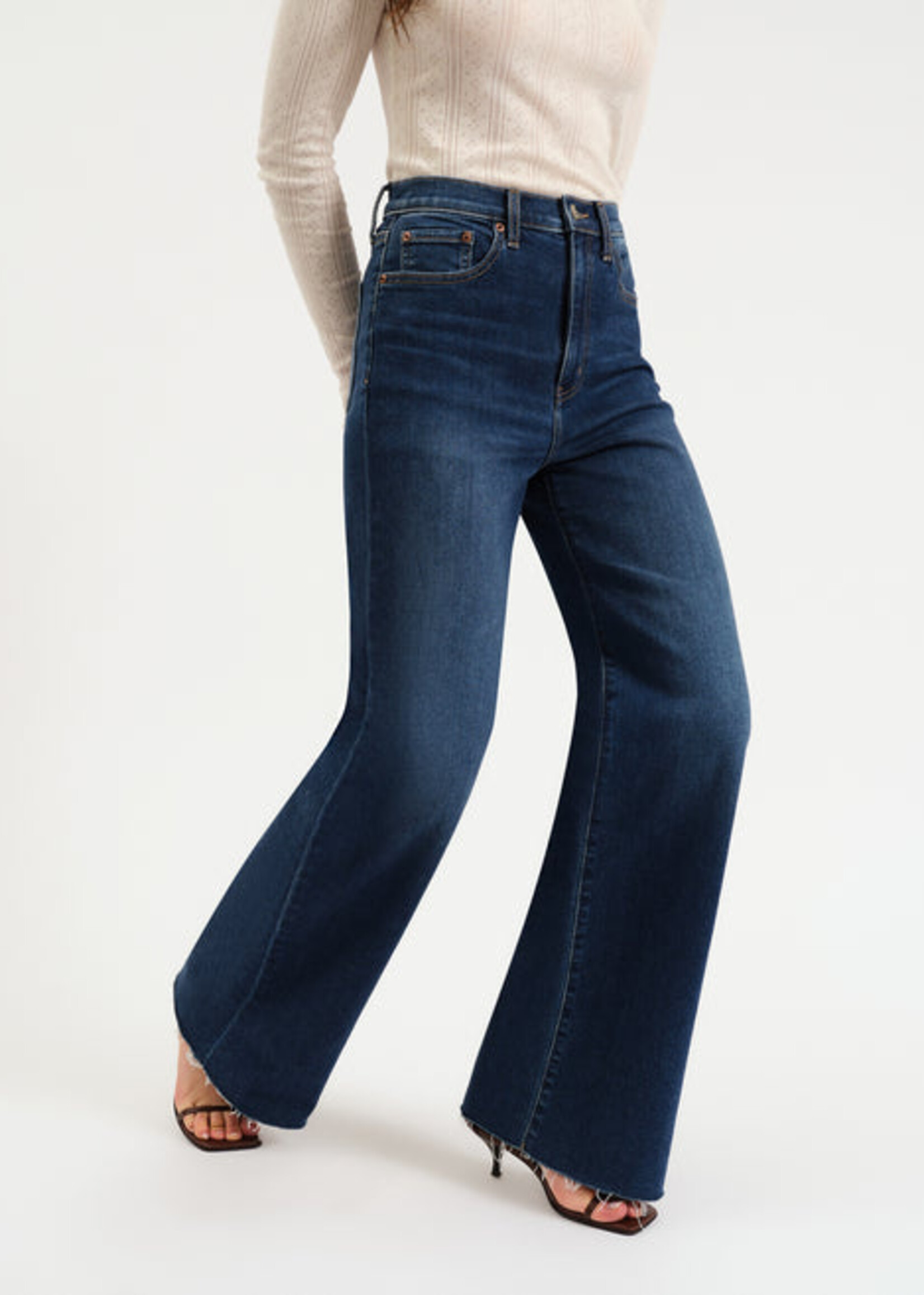 Daze Daze Far Out Jean W/Out Seaming - Waterfall