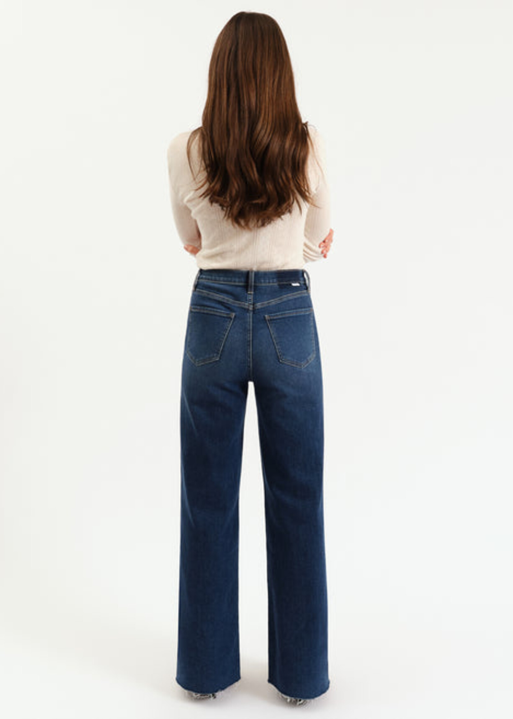 Daze Daze Far Out Jean W/Out Seaming - Waterfall