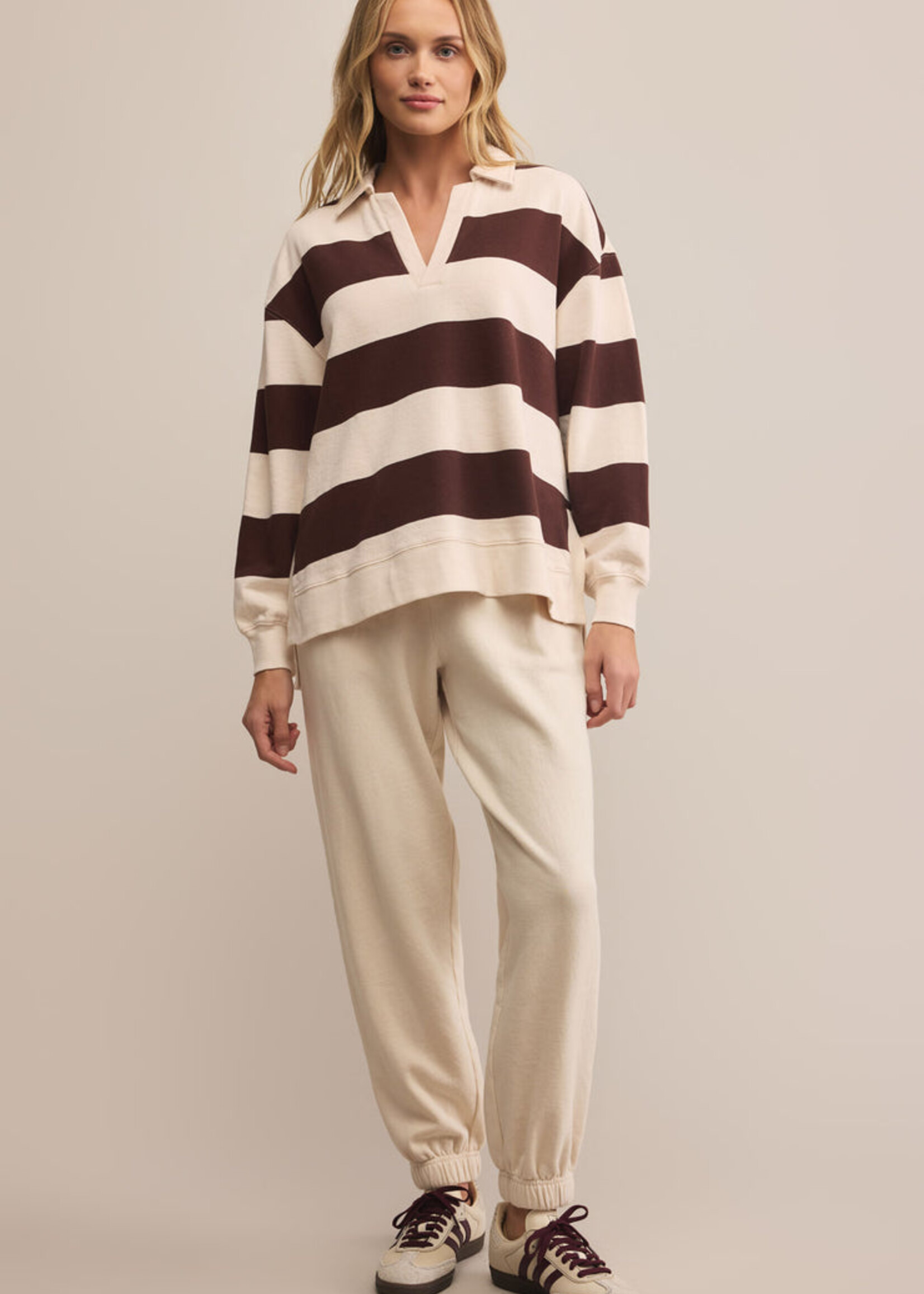 Z-Supply Z-Supply Rugby Henley - Sandalwood