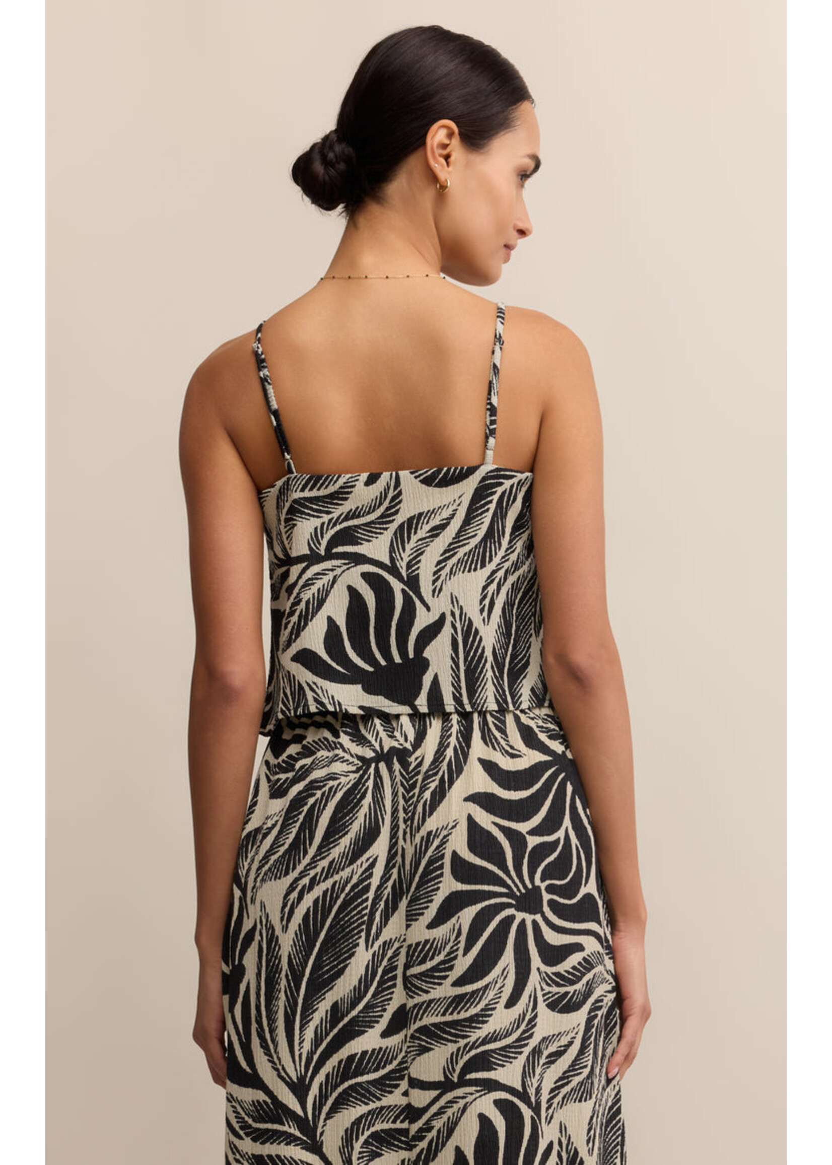 Z-Supply Z-Supply Nolan Leaf Top - Black