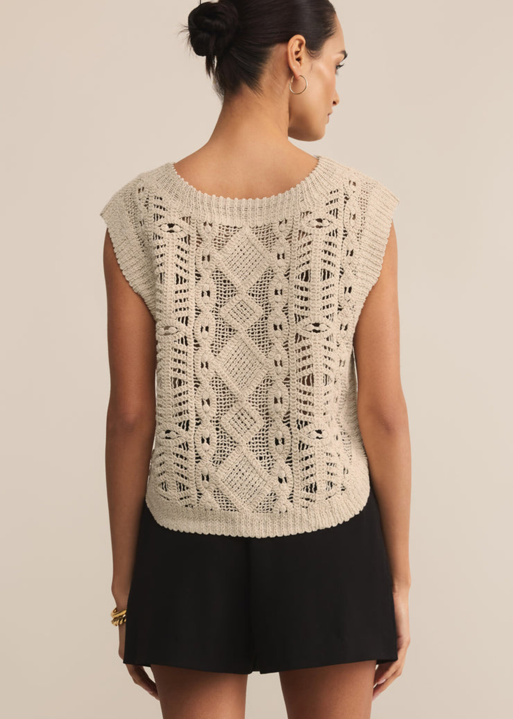 Z-Supply Z-Supply Baroque Sweater Top - Crystal
