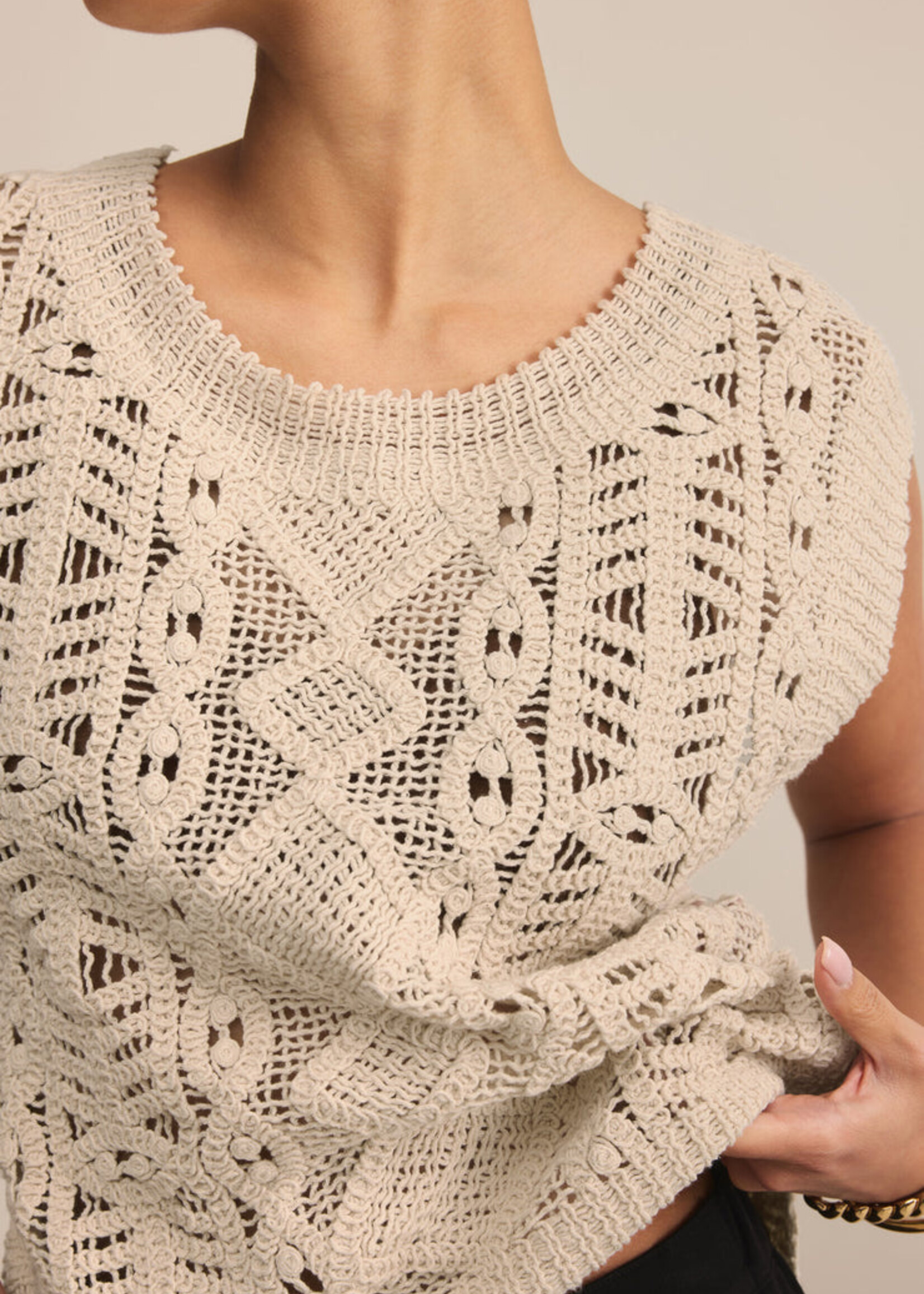 Z-Supply Z-Supply Baroque Sweater Top - Crystal