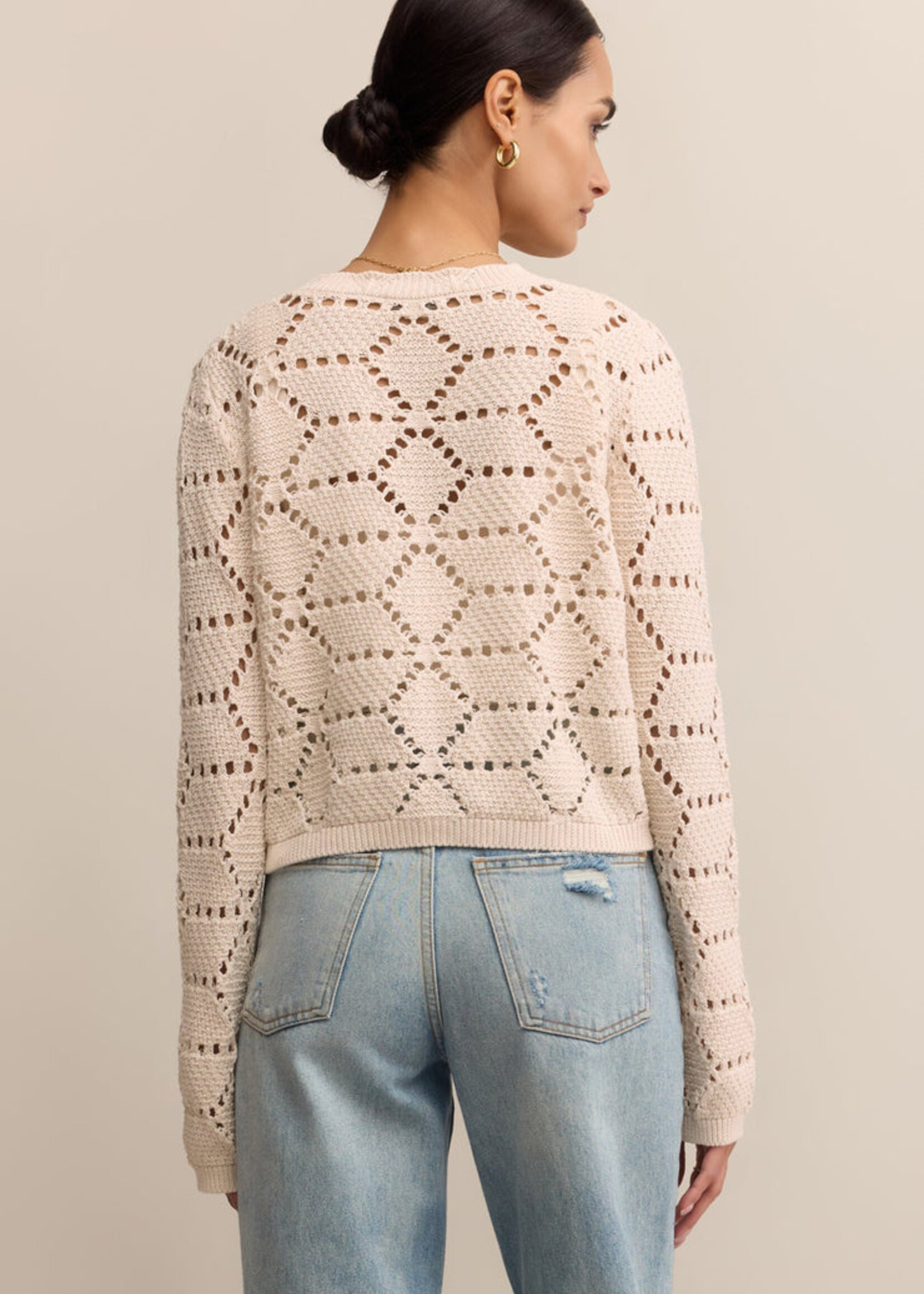 Z-Supply Z-Supply Cardigan Rosalyn - Crystal