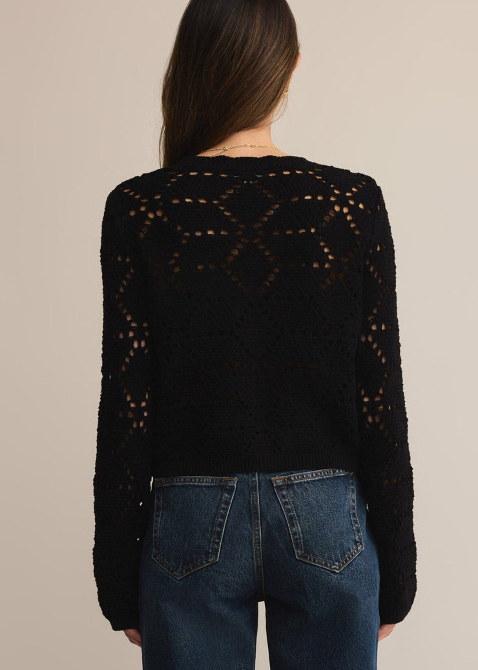 Z-Supply Z-Supply Cardigan Rosalyn - Noir