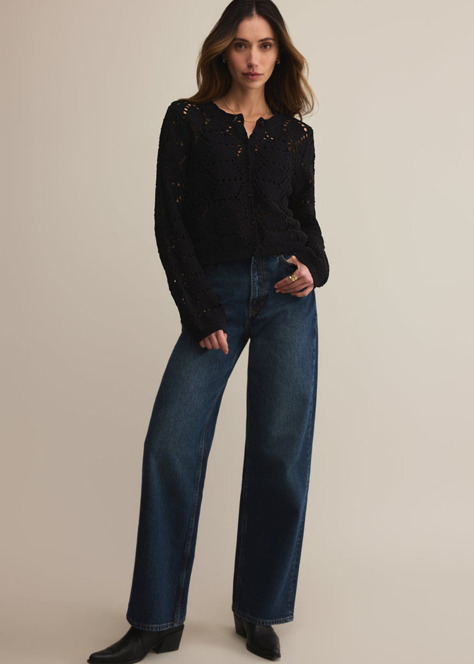 Z-Supply Z-Supply Cardigan Rosalyn - Noir