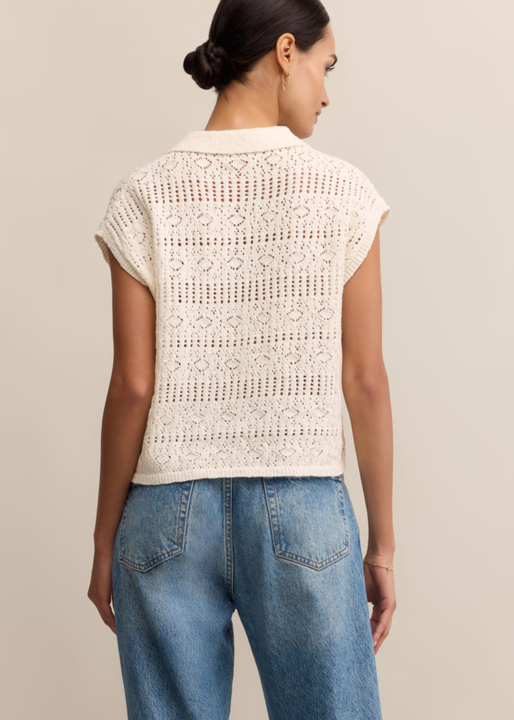 Z-Supply Z-Supply Pull Kinsley - Blanc