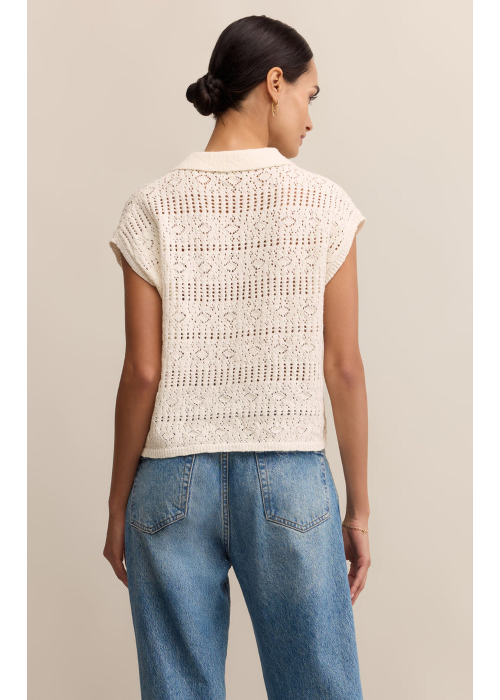 Z-Supply Z-Supply Kinsley Sweater Top - White