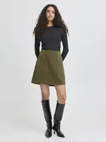 ICHI ICHI IHFocaro Skirt - Dusky Green