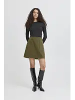 ICHI ICHI IHFocaro Skirt - Dusky Green
