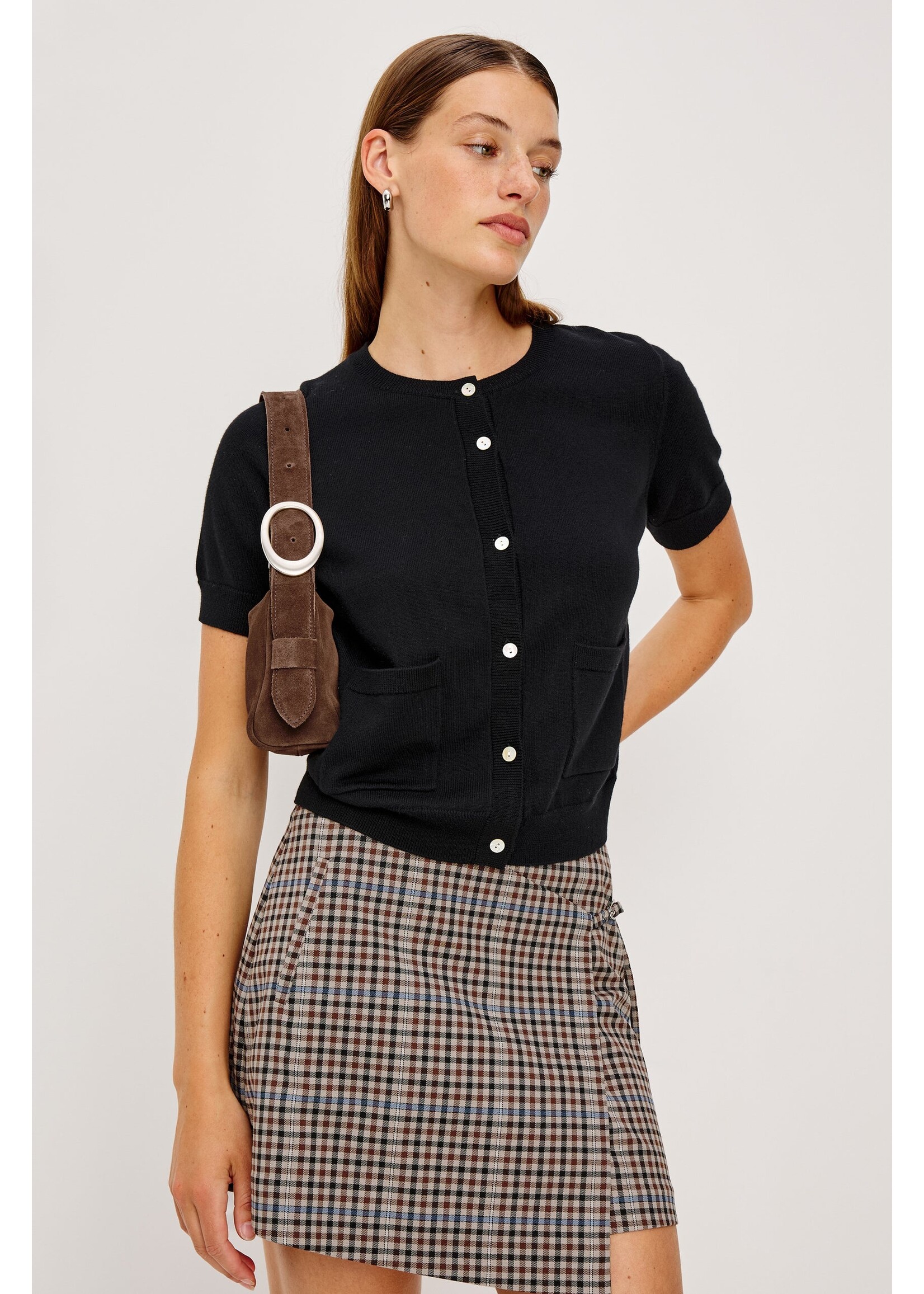 Rails Rails Jupe Nial - Mocha Check