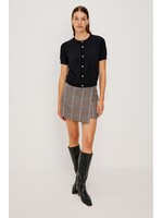 Rails Rails Jupe Nial - Mocha Check