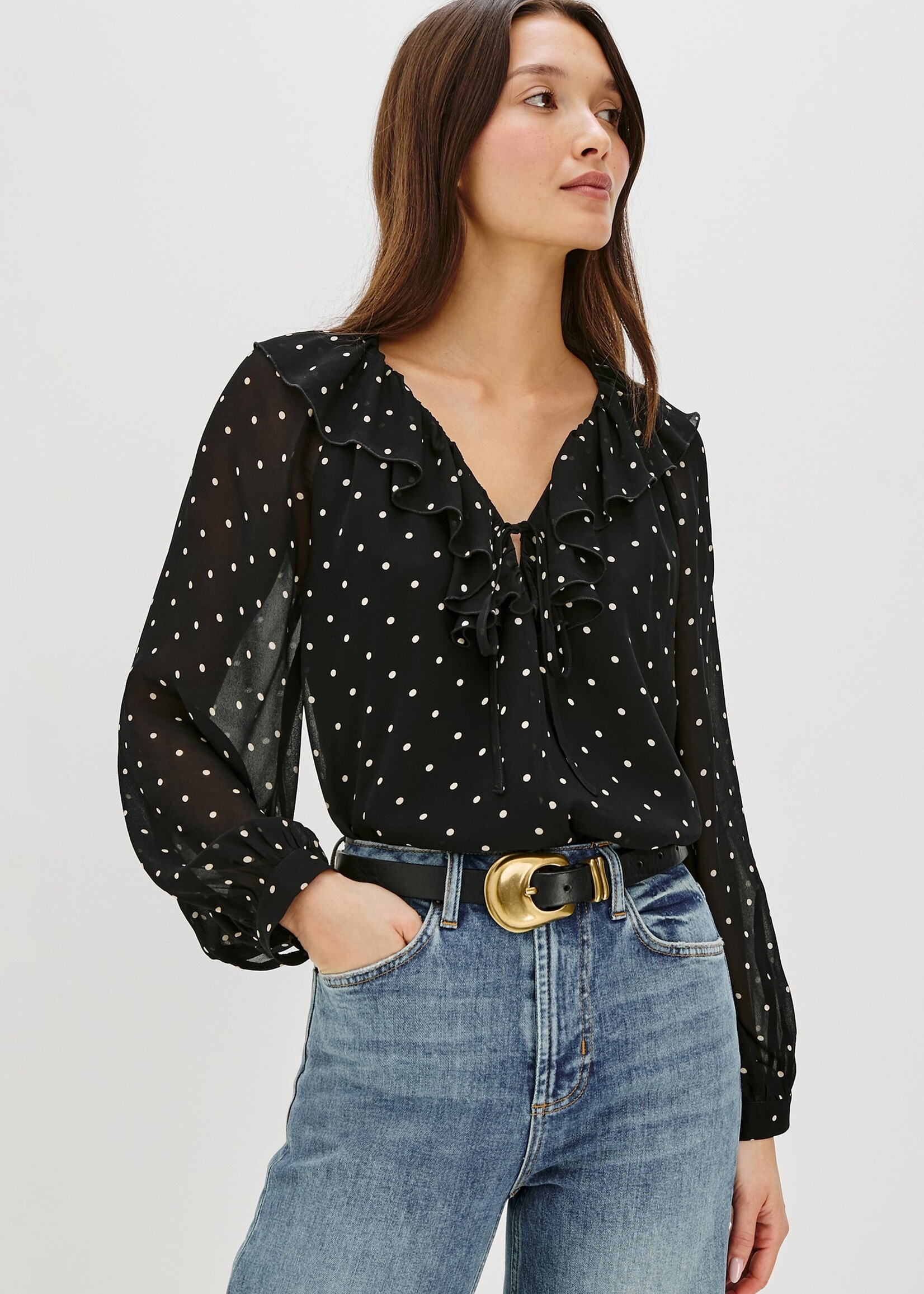 Rails Rails Honora Top - Polka Dots