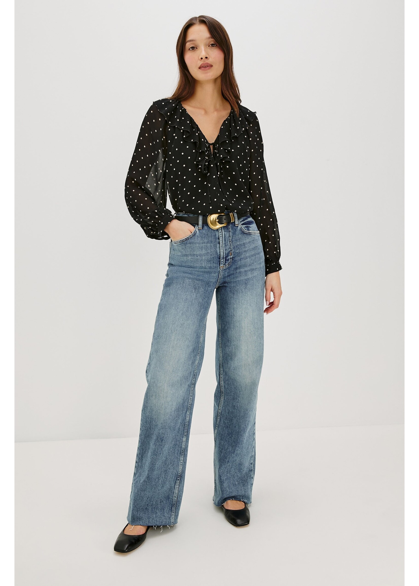 Rails Rails Honora Top - Polka Dots