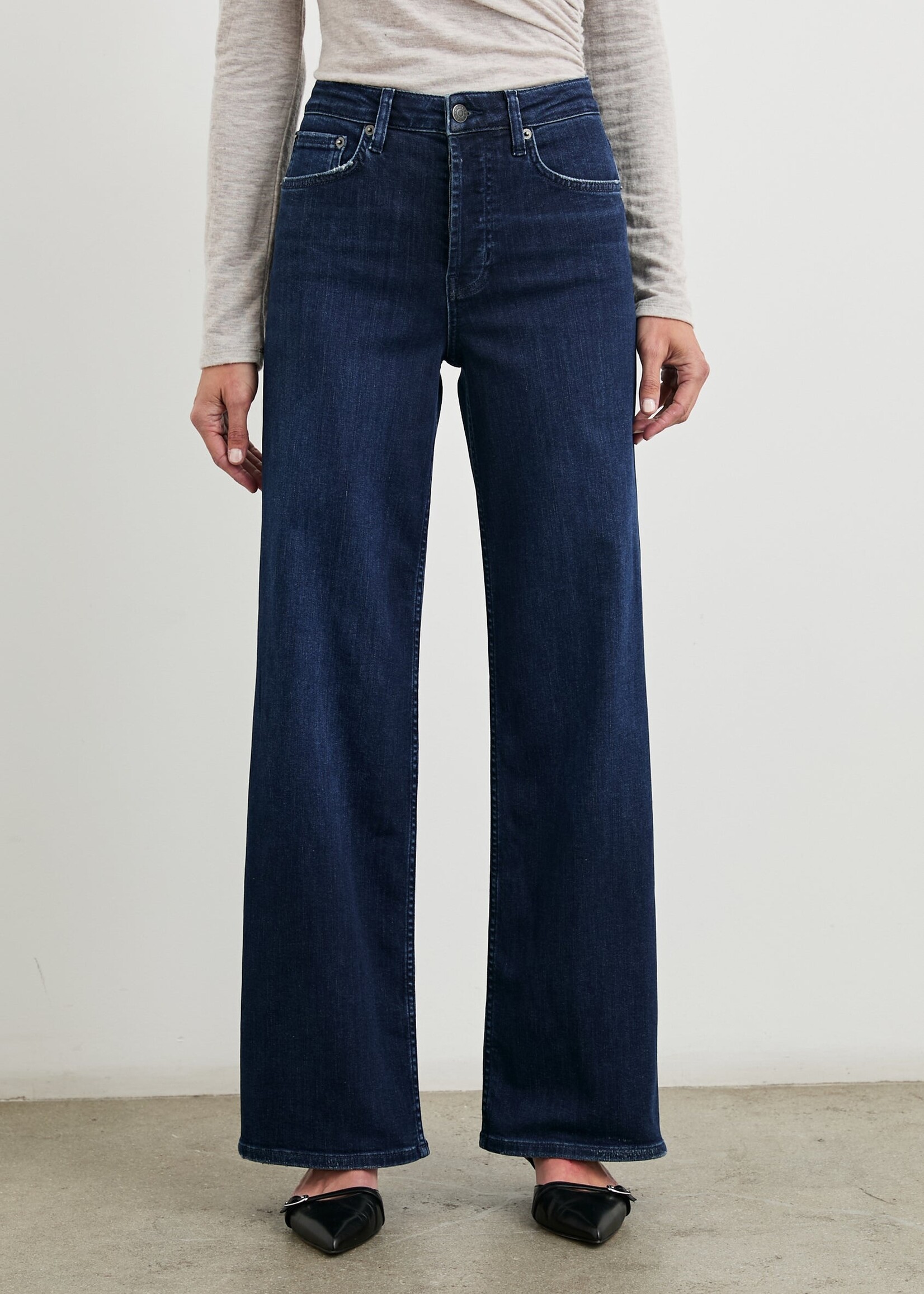 Rails Rails Getty Wide Leg Jean - After Midnight