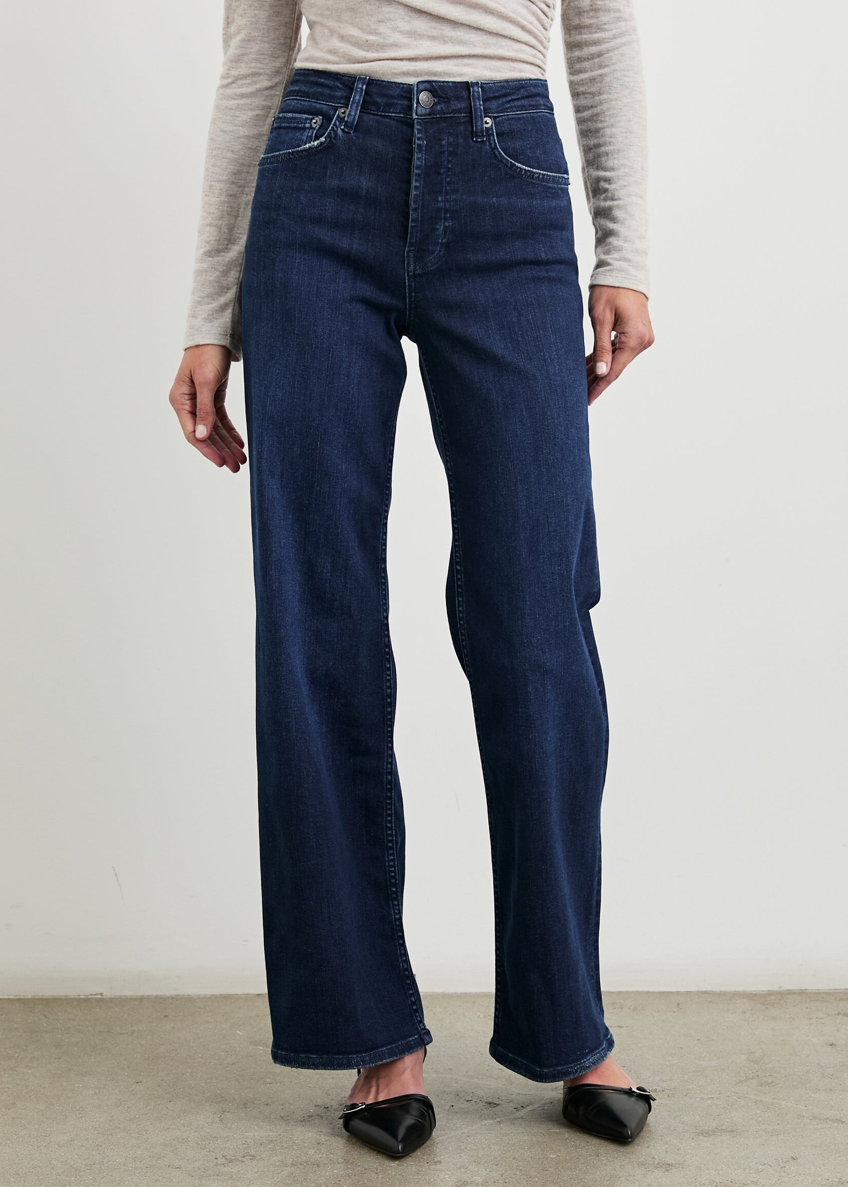 Rails Rails Getty Wide Leg Jean - After Midnight