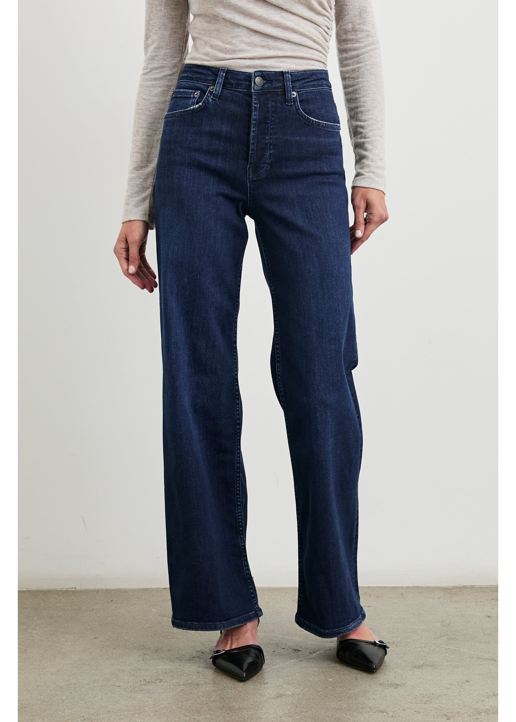 Rails Rails Getty Wide Leg Jean - After Midnight