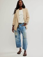 Free People Free People Prep School Blazer - Birch