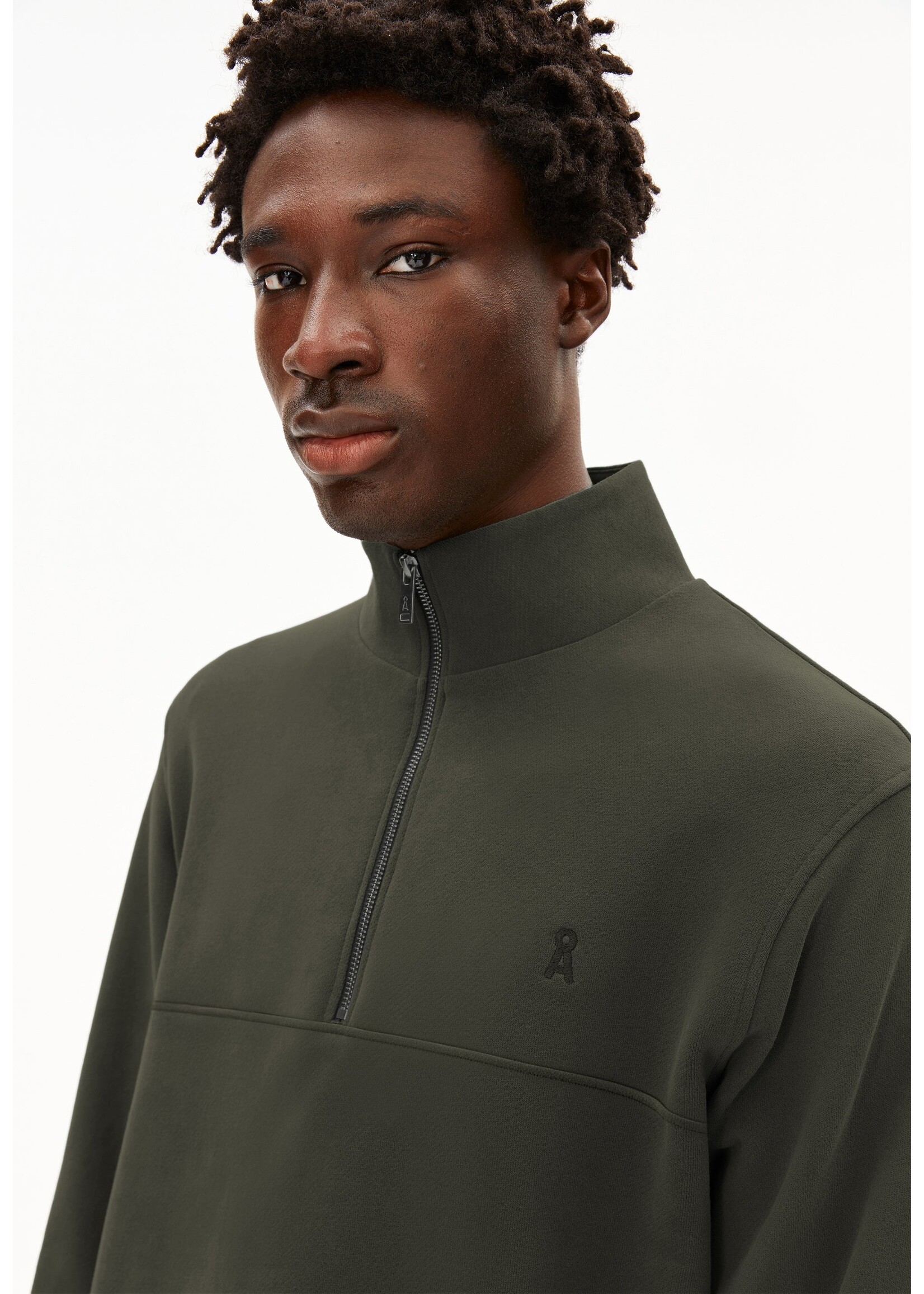 Armedangels Armedangels Sweat Polaire Waarlo - Forest Pine
