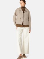 Ilse Jacobsen Ilse Jacobsen Short Buttoned Jacket - Wheat