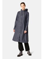 Ilse Jacobsen Ilse Jacobsen Long Rain Coat - Ombre Blue