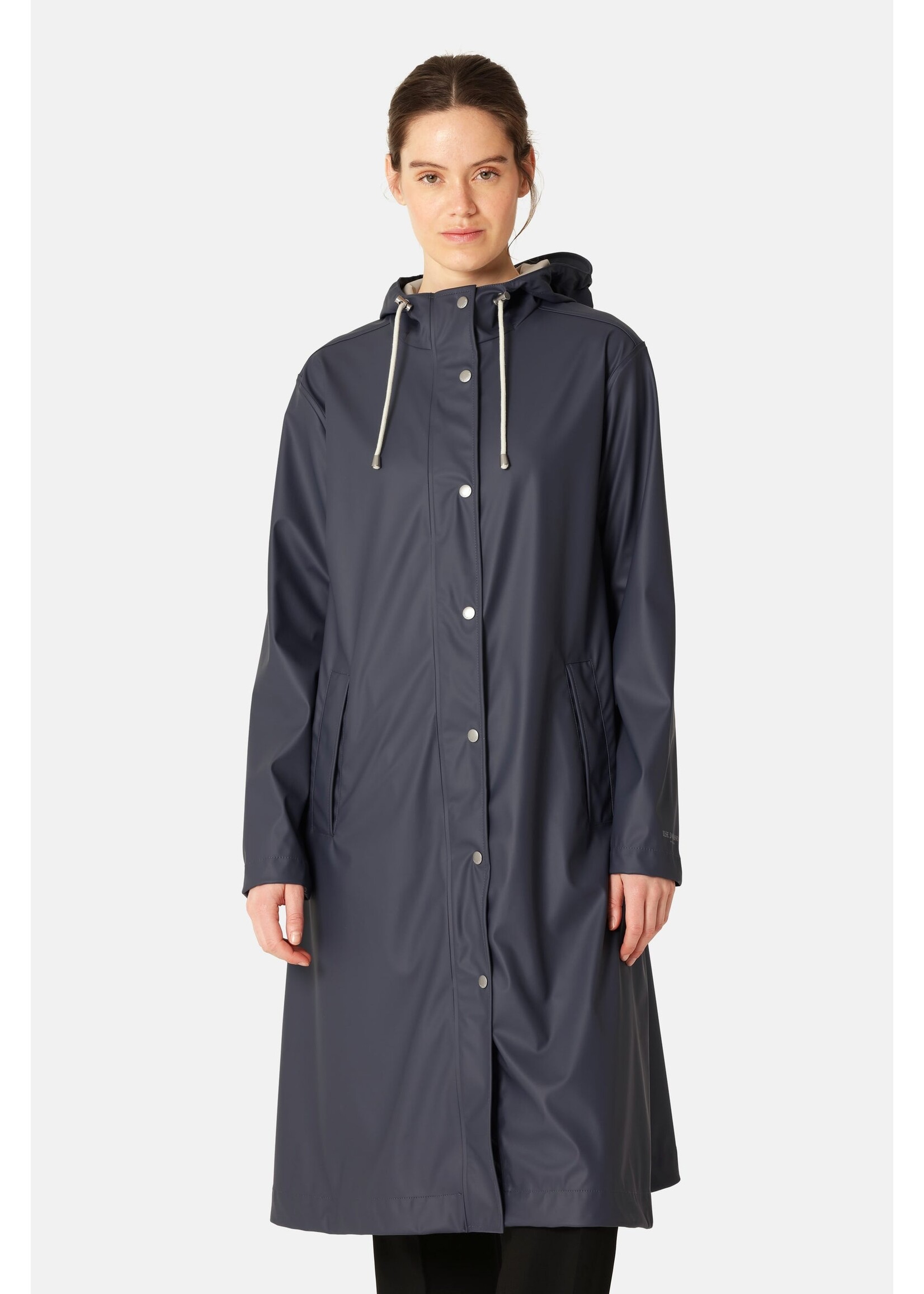 Ilse Jacobsen Ilse Jacobsen Manteau De Pluie Long - Ombre Blue