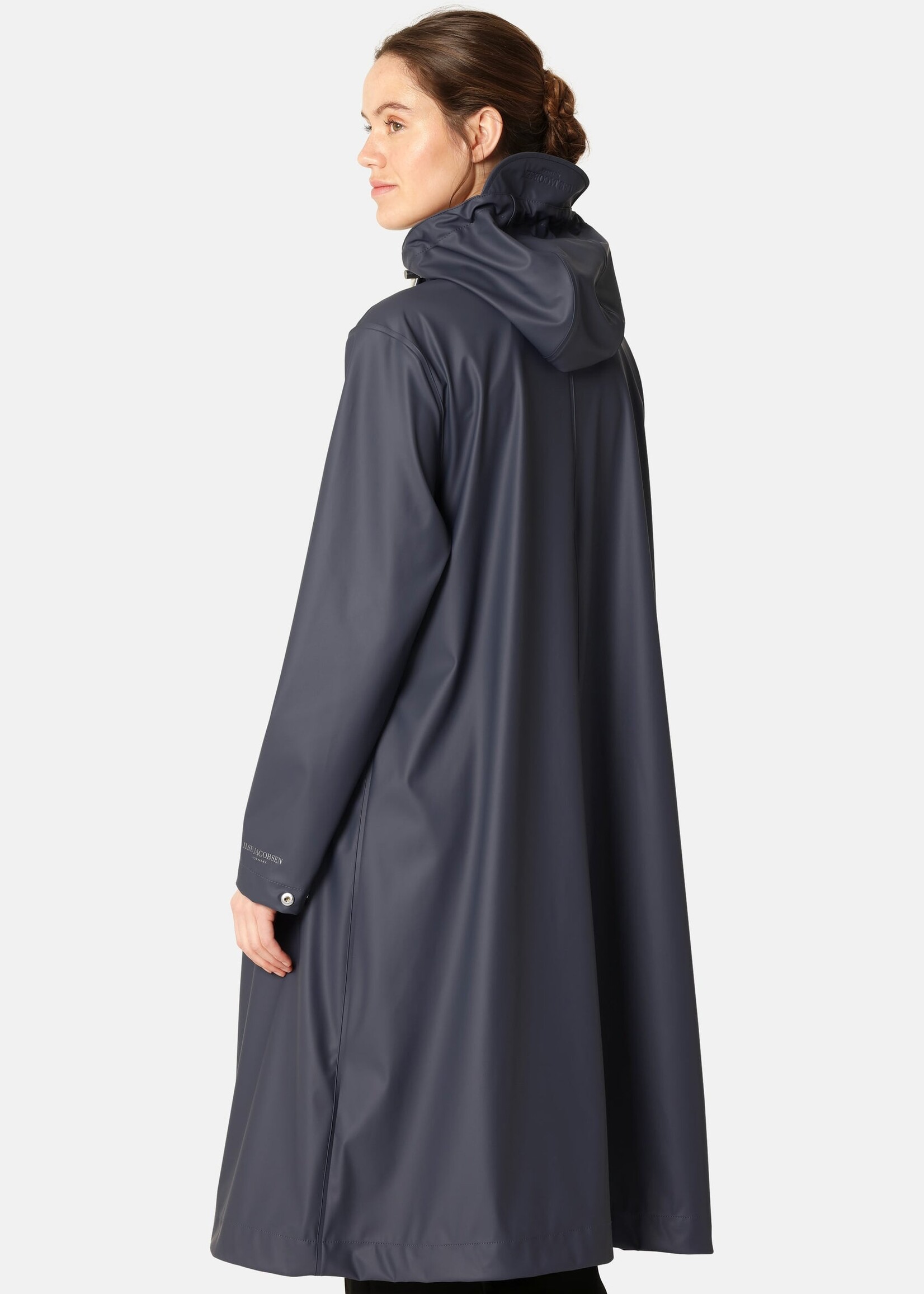 Ilse Jacobsen Ilse Jacobsen Manteau De Pluie Long - Ombre Blue