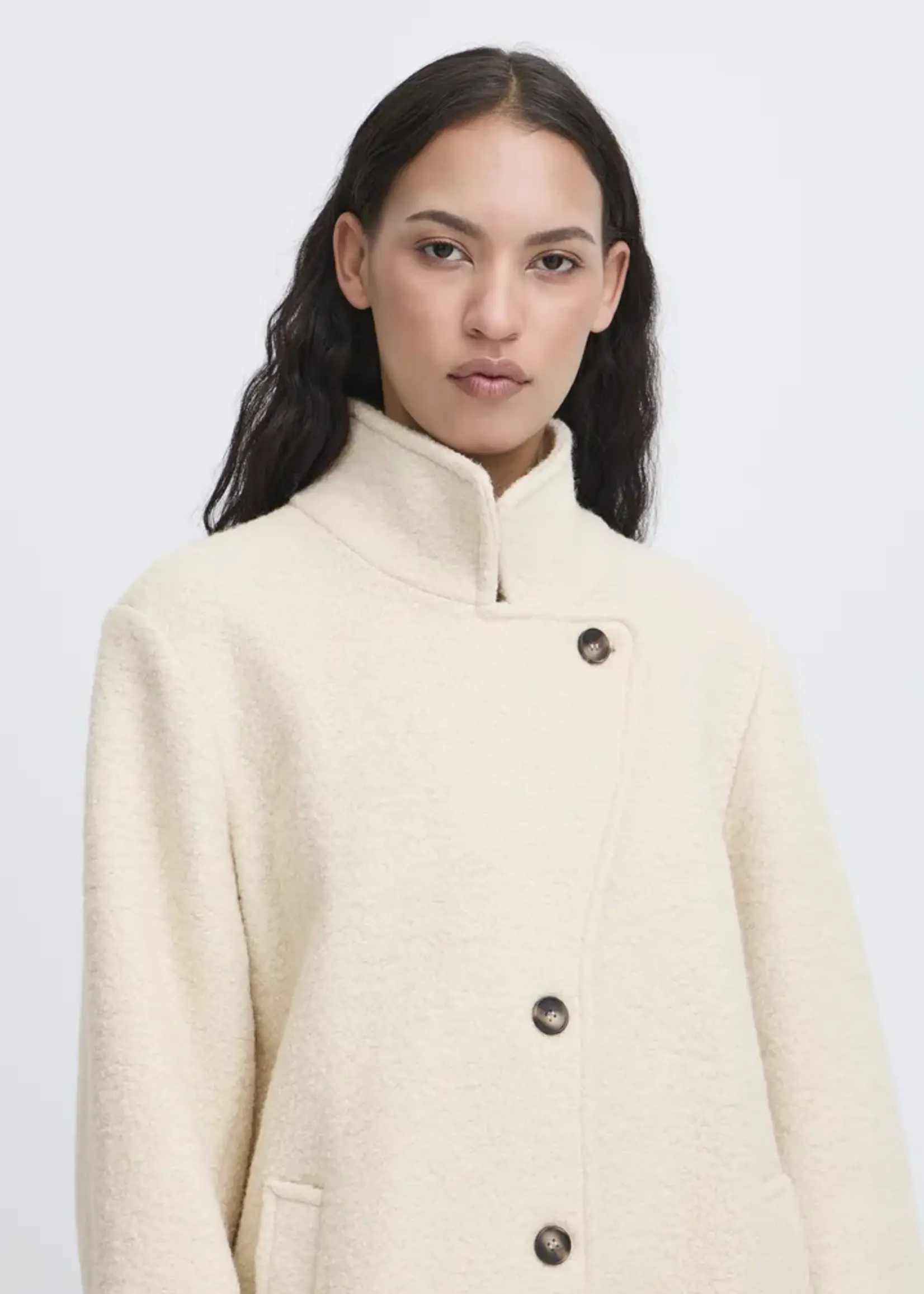 ICHI ICHI IHStipa Jacket - Almond Milk