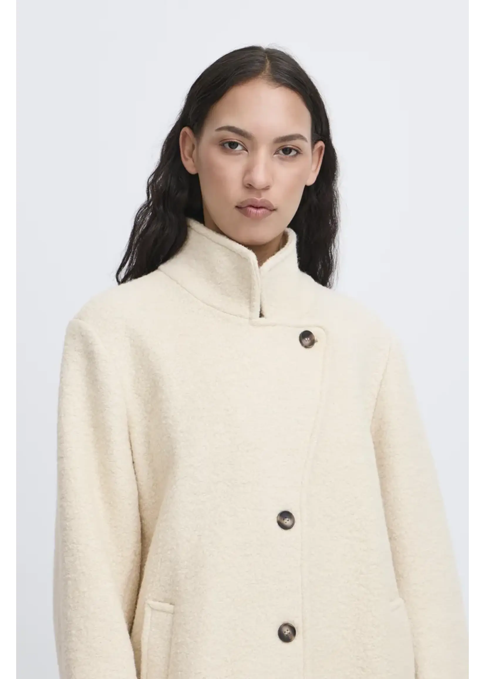 ICHI ICHI IHStipa Jacket - Almond Milk